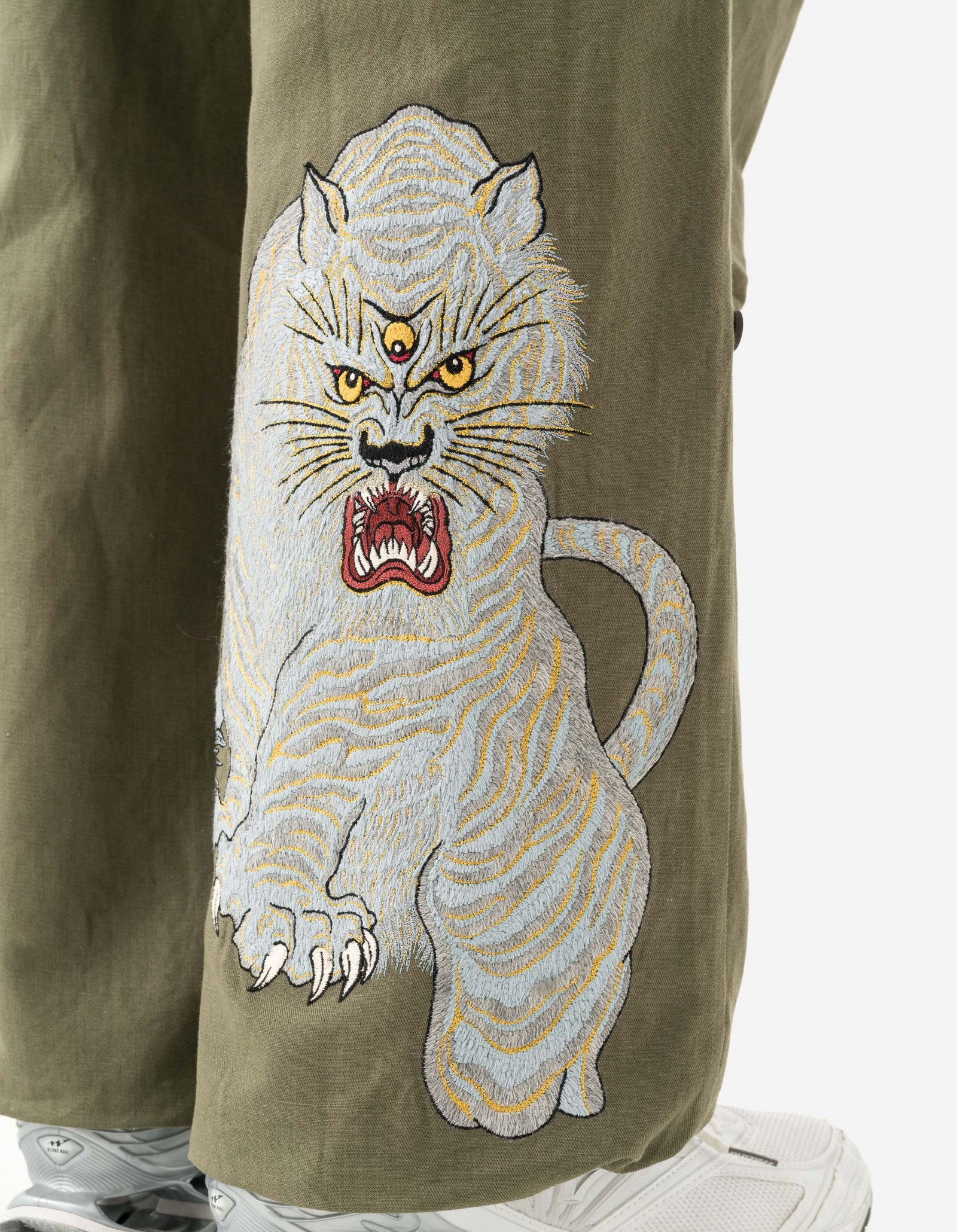 7094 Sno Panters Embroidered Loose Snopant® Olive OG-107F