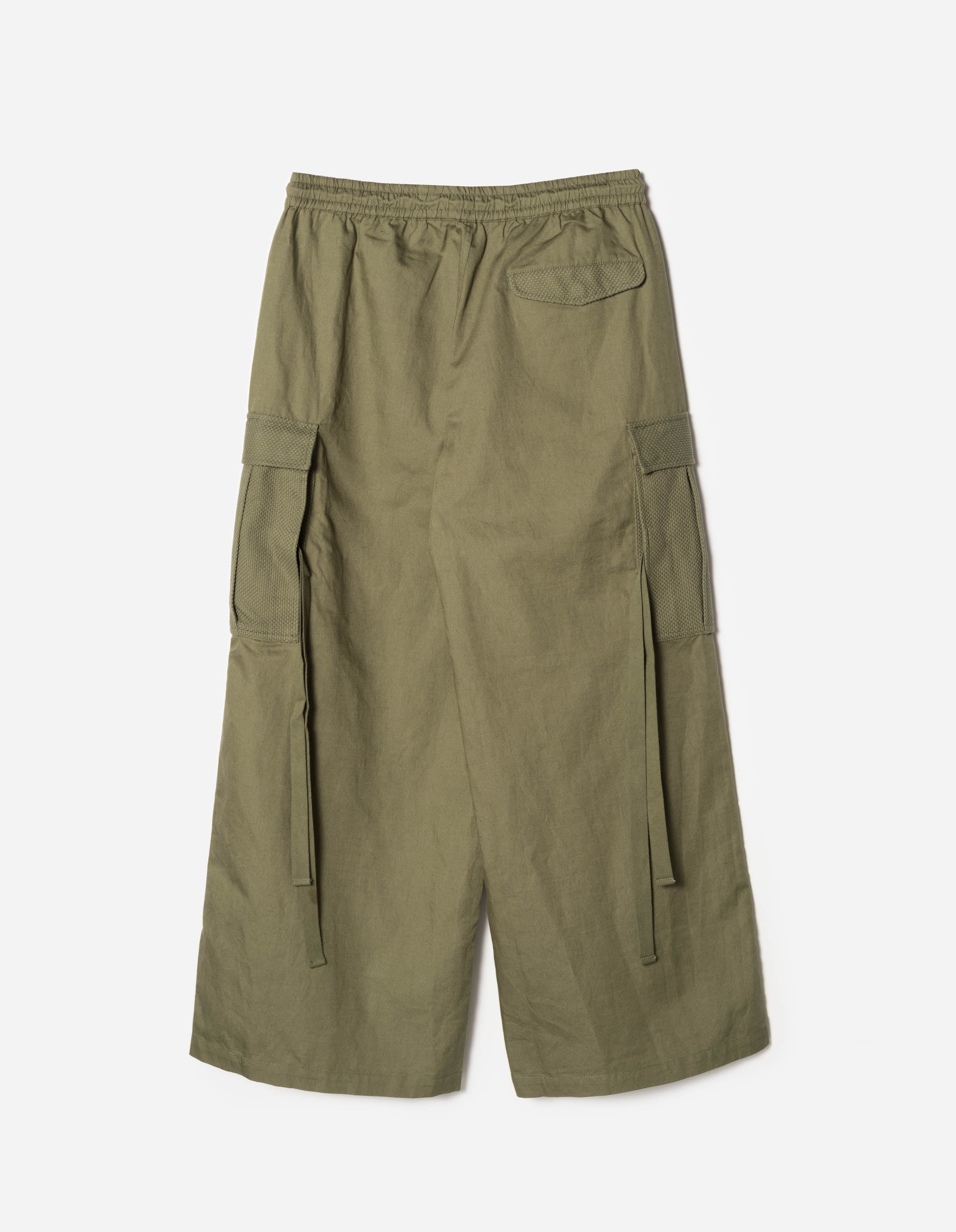 7099 Hemp Hakama Cargo Track Pants Olive OG-107F – Maharishi