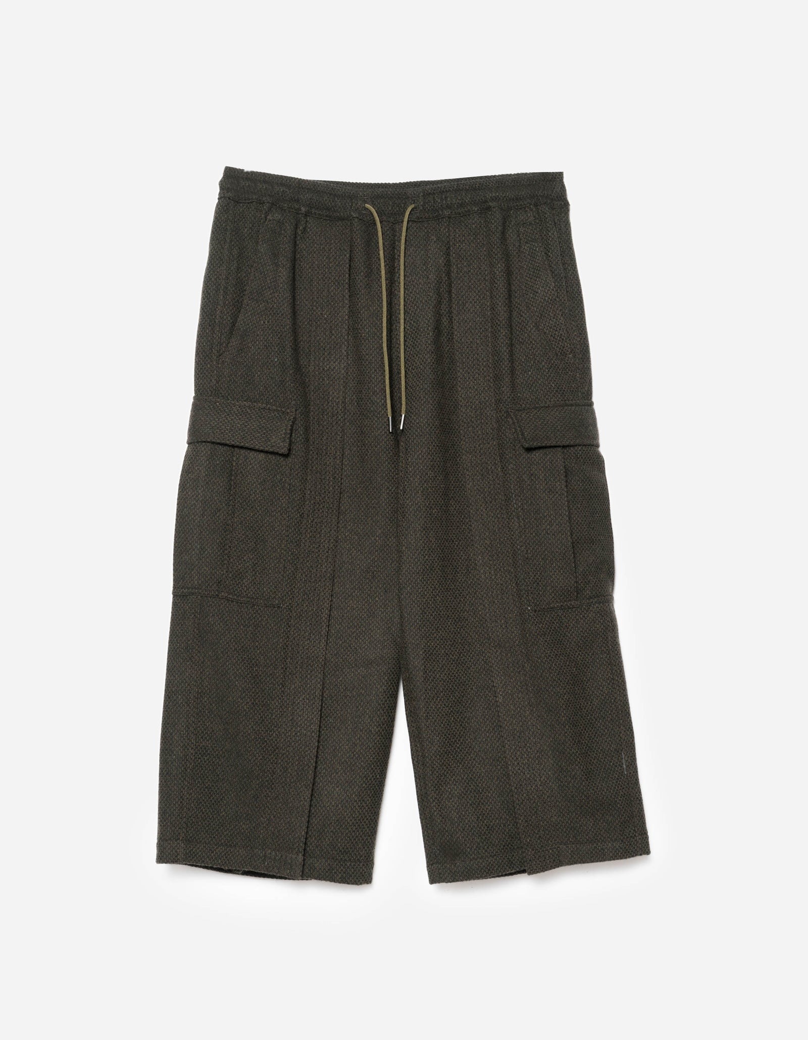 7166 Recycled Wool Cargo Hakama Olive