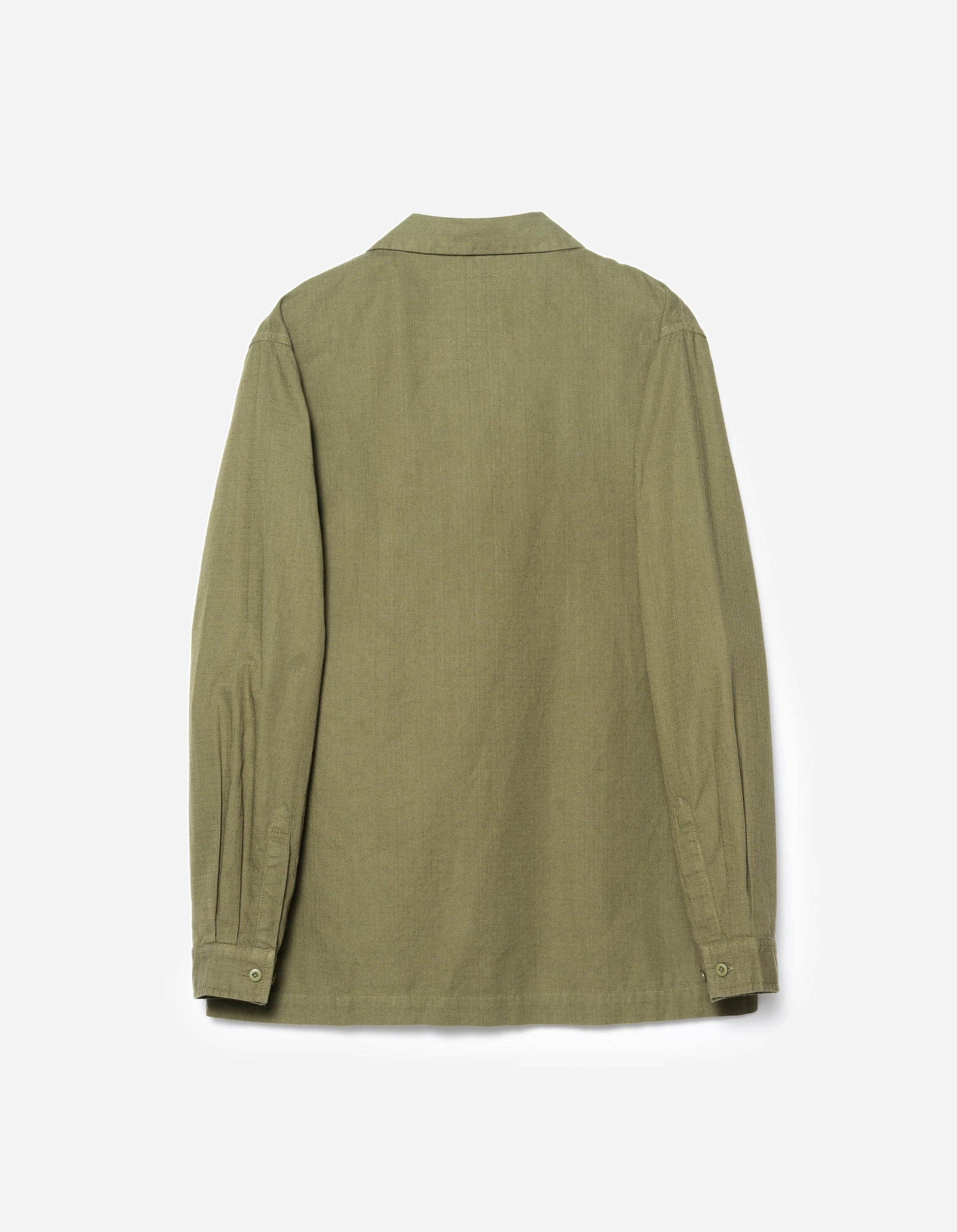 7101 L/S Camp Collar Shirt Olive OG-107F