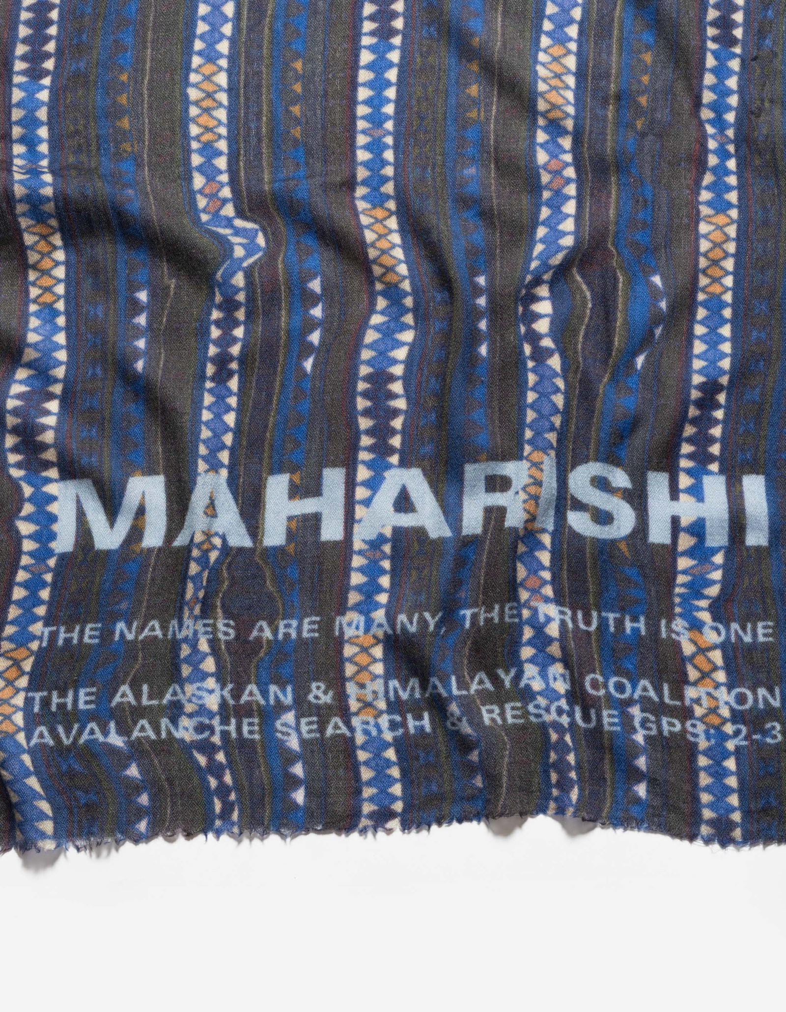 7103 Hill Tribe Pashmina Navy