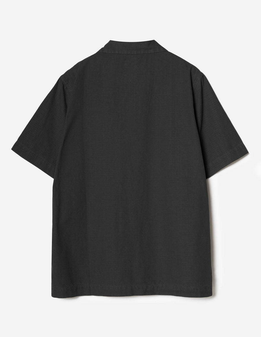 7105 Hemp Camp Collar Shirt Black