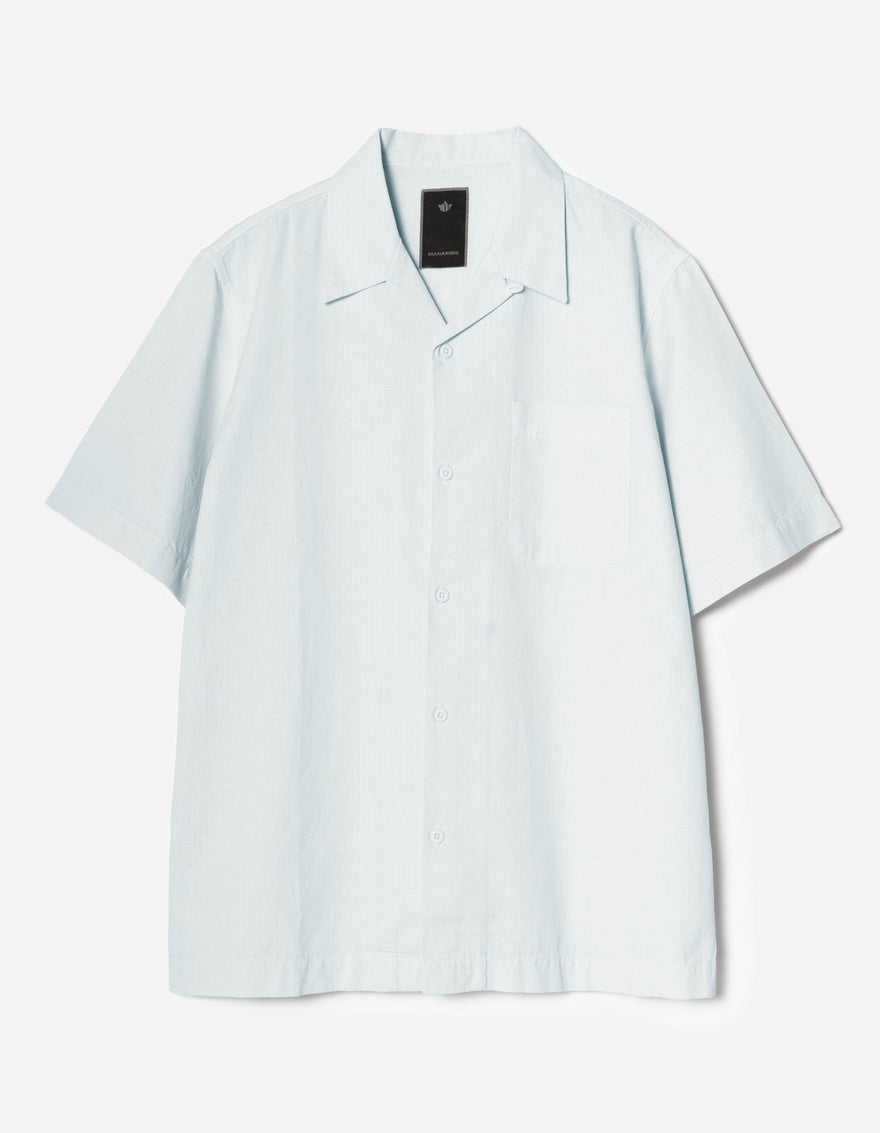 7105 Hemp Camp Collar Shirt Ice Blue