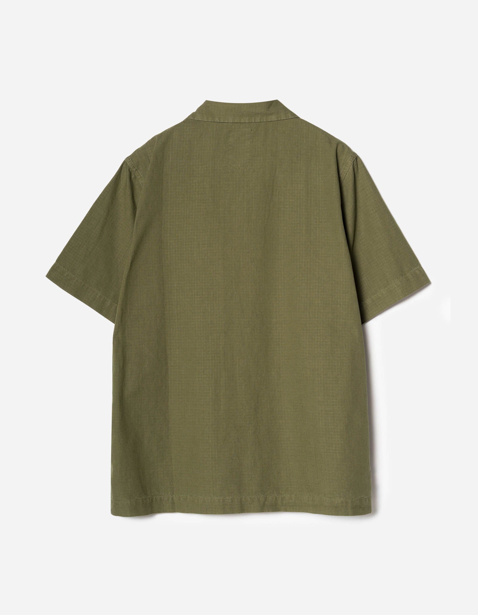 7105 Hemp Camp Collar Shirt Olive OG-107F