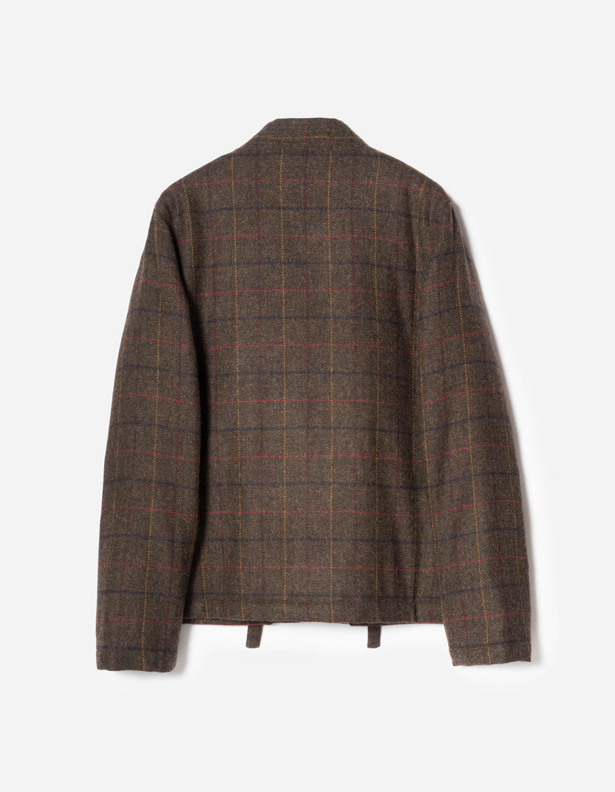 7116 Wool MA Kimono Brown