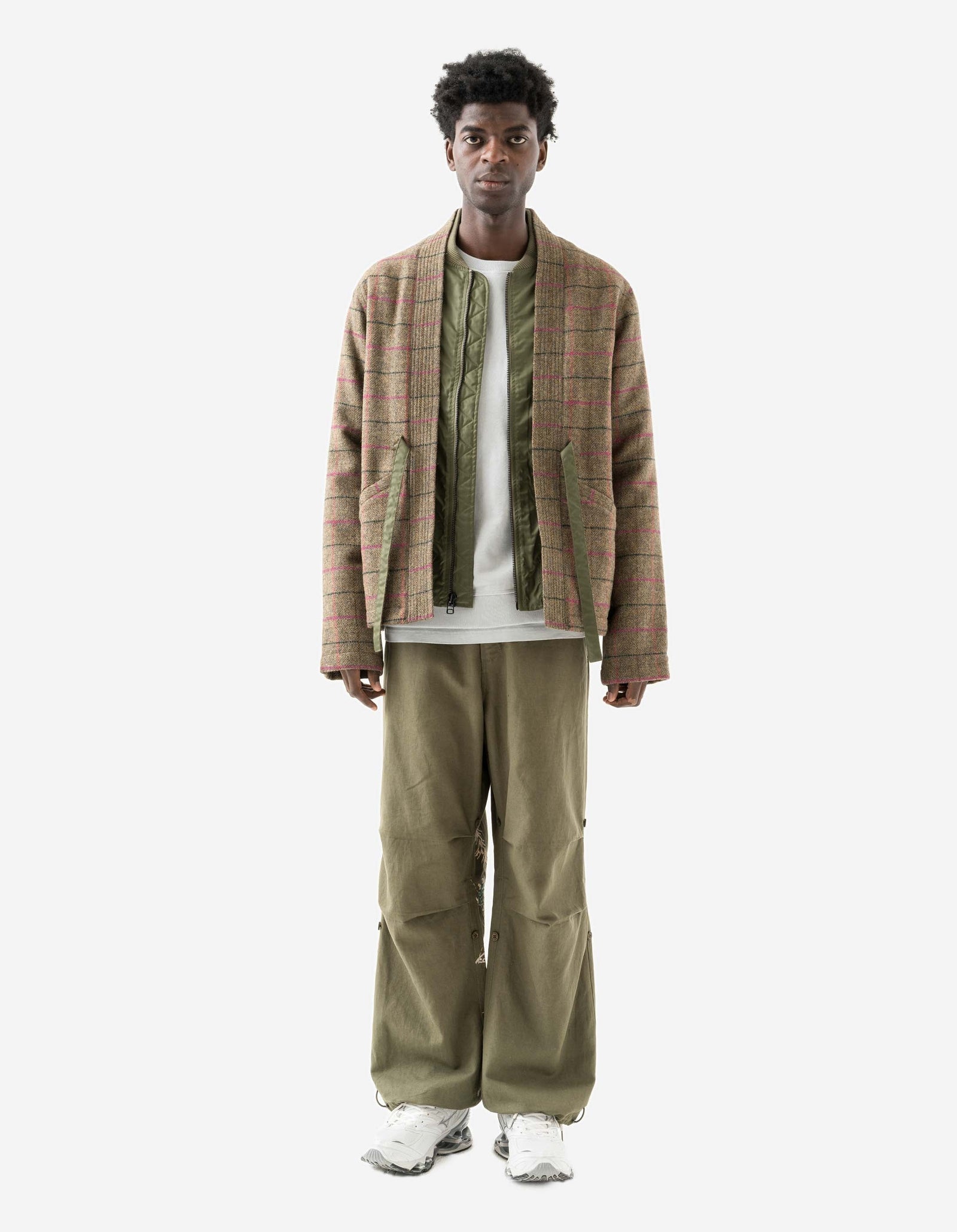 7087 The Bering Strait Embroidered Loose Snopants® Olive OG-107F