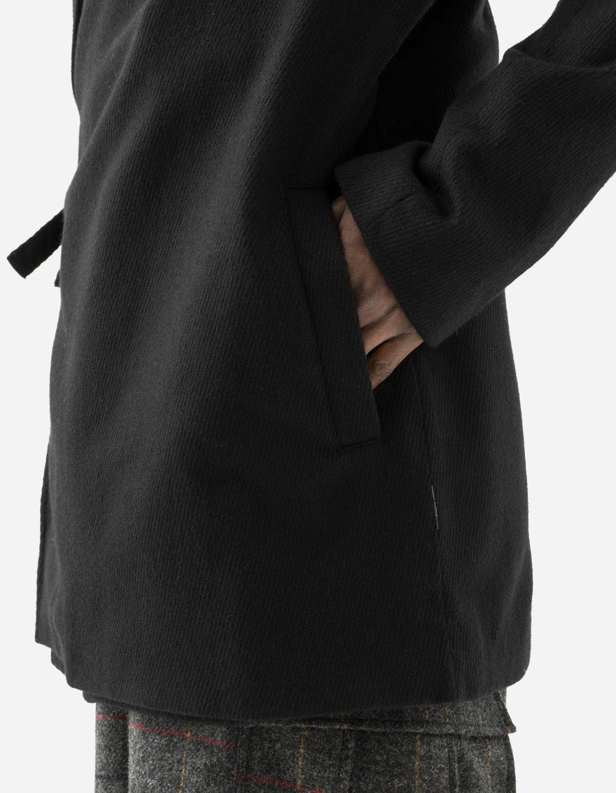 7122 Recycled Wool Kimono Blazer Black