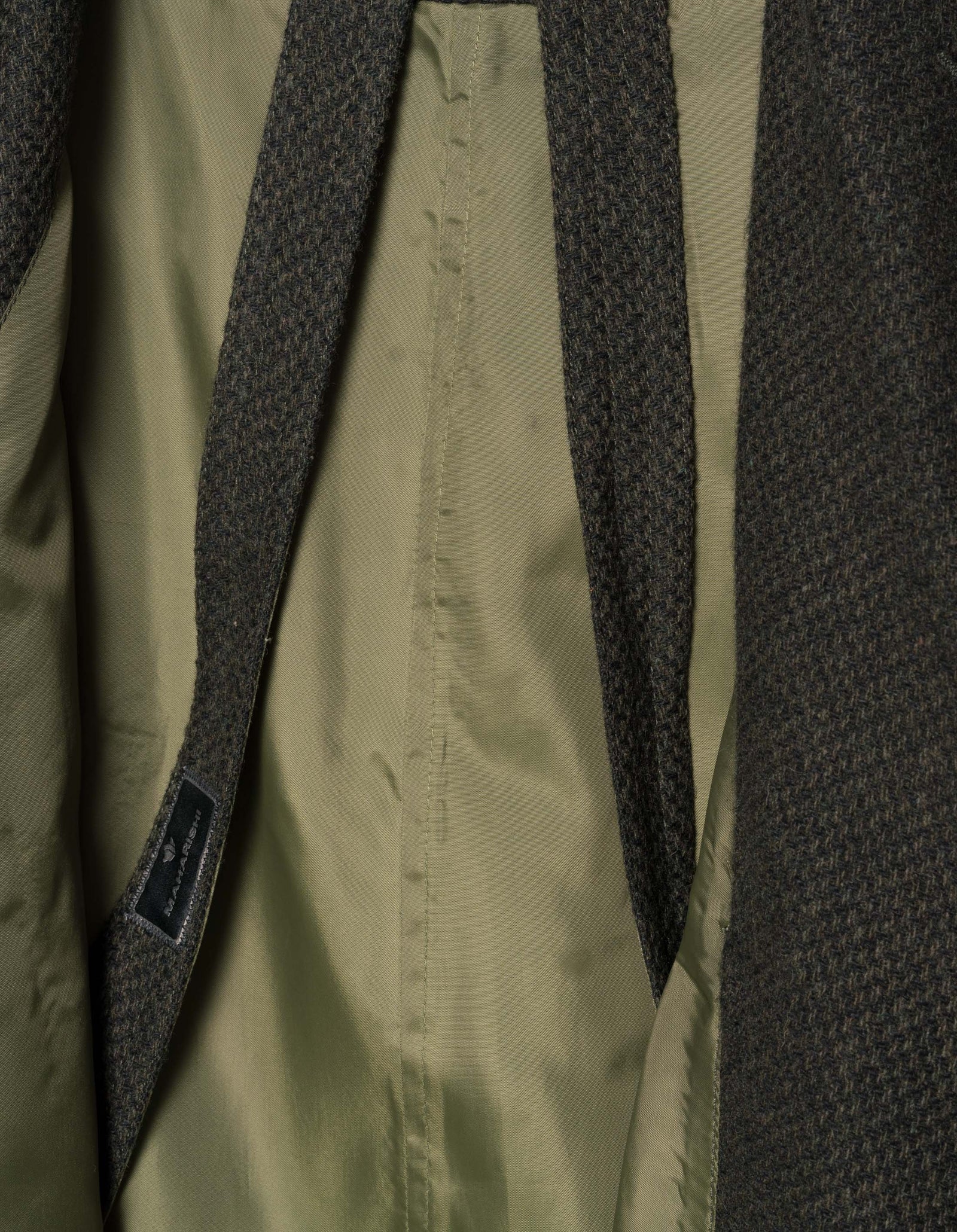 7123 Recycled Wool Kimono Blazer Olive