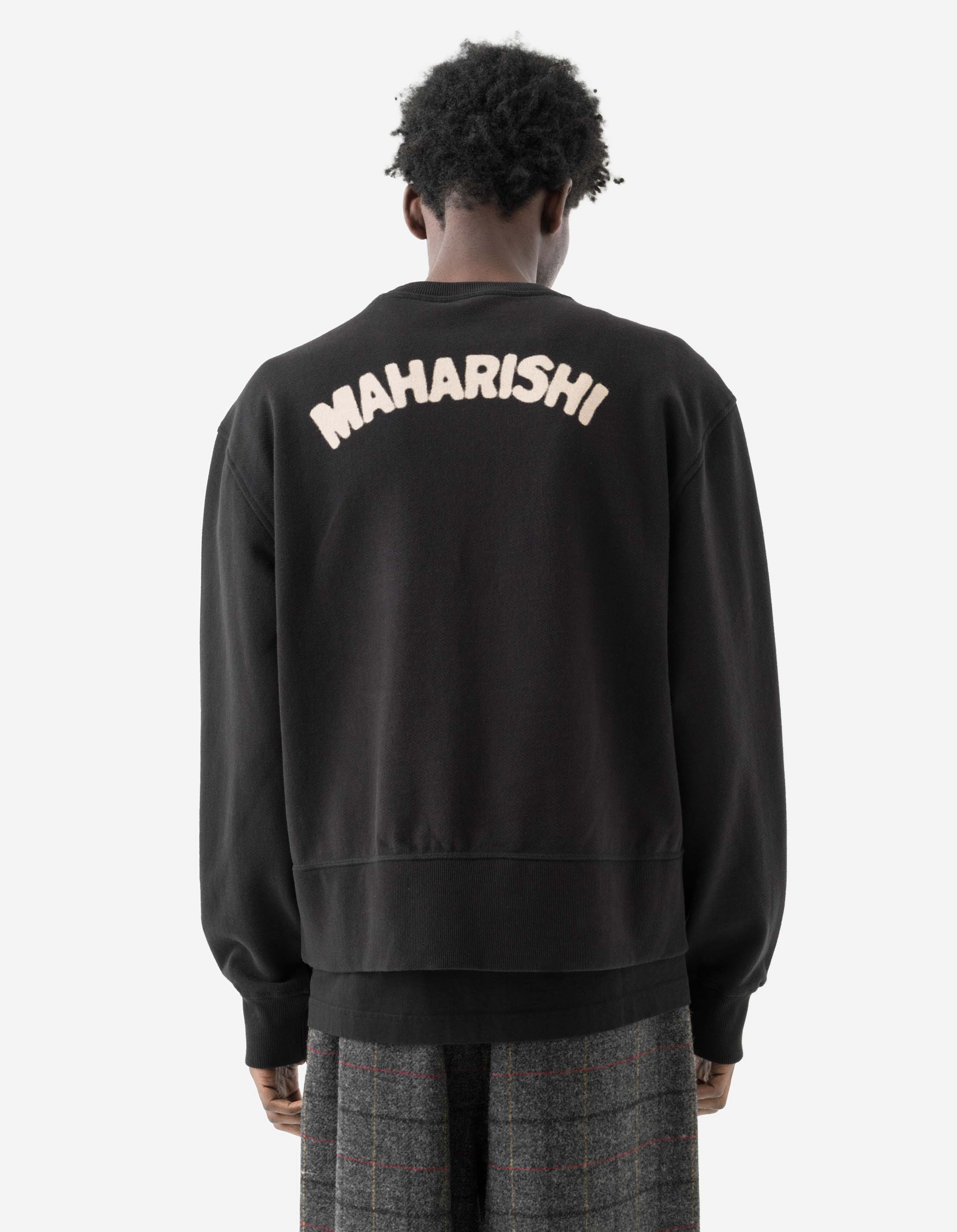 トップス MAHARISHI SWEAT Maharishi Pearl Tiger Hooded Sweat Black | SNEAKERBOX