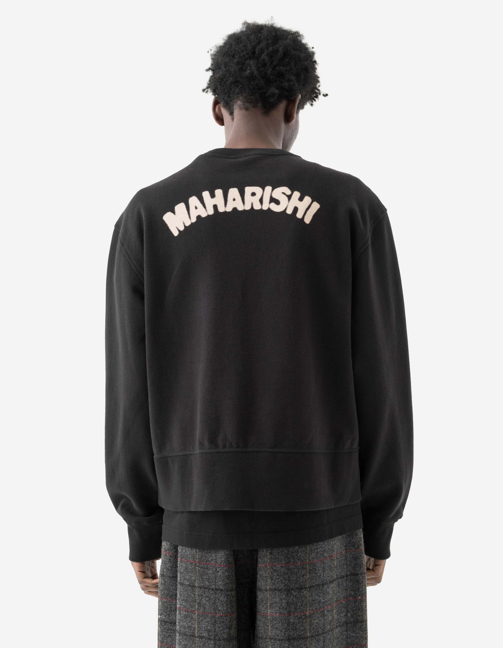 7124 Almighty Vintage Crew Sweat Black