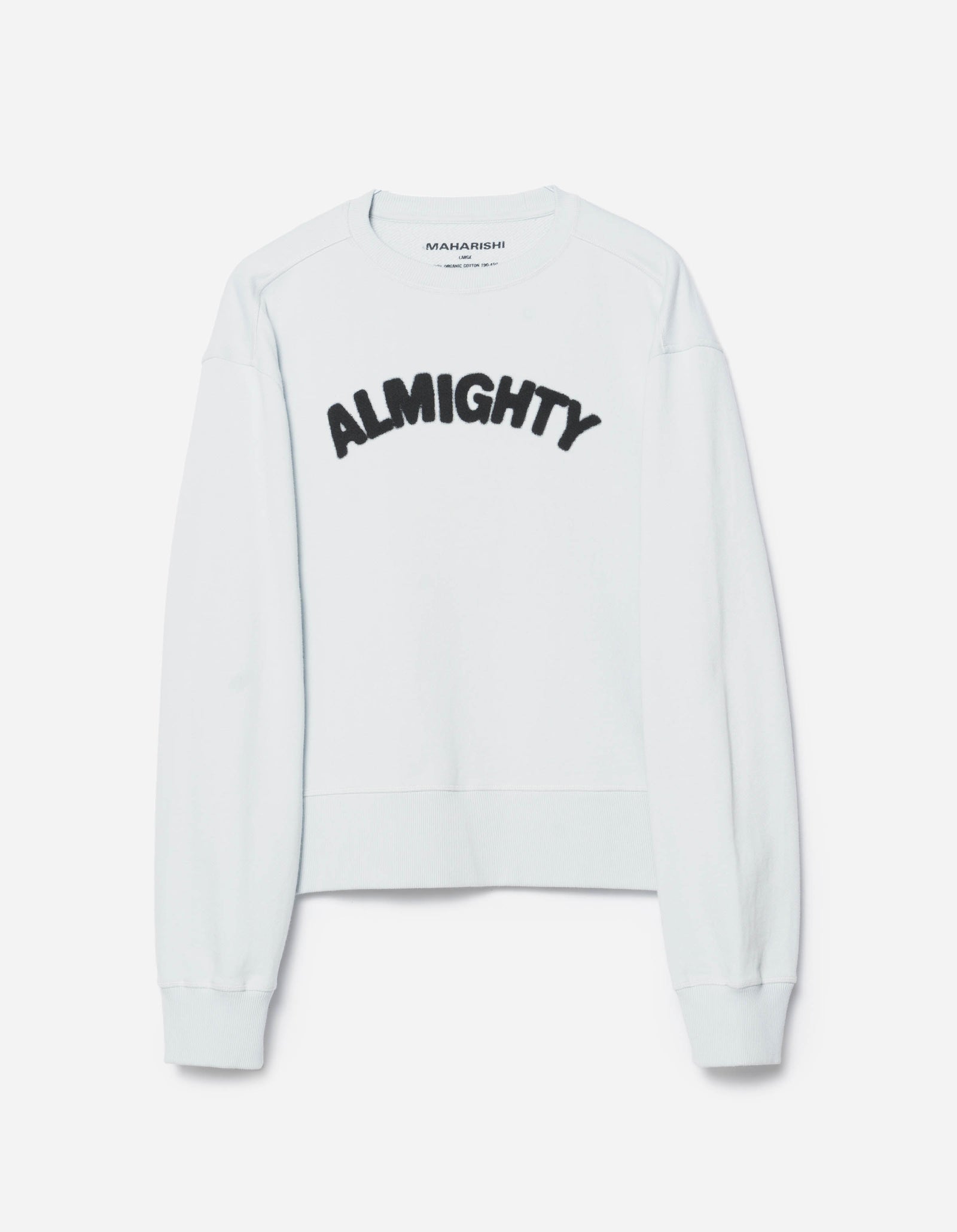 7124 Almighty Vintage Crew Sweat Ice Blue