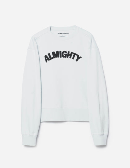 7124 Almighty Vintage Crew Sweat Ice Blue