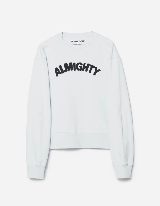 7124 Almighty Vintage Crew Sweat Ice Blue