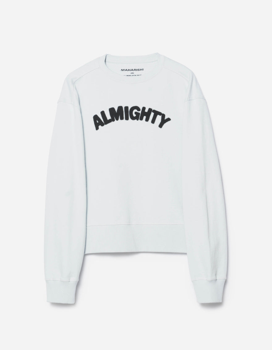7124 Almighty Vintage Crew Sweat Ice Blue