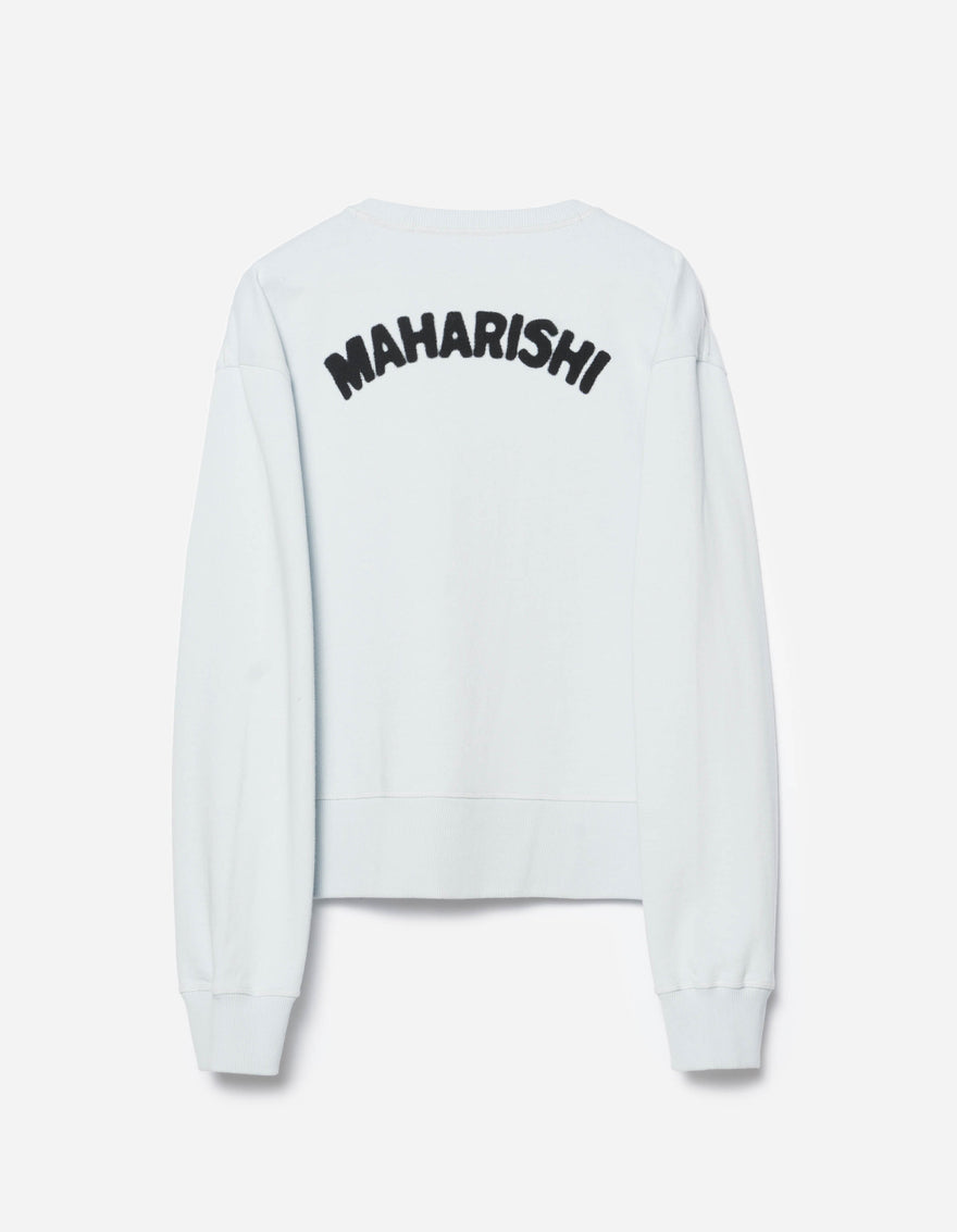 7124 Almighty Vintage Crew Sweat Ice Blue