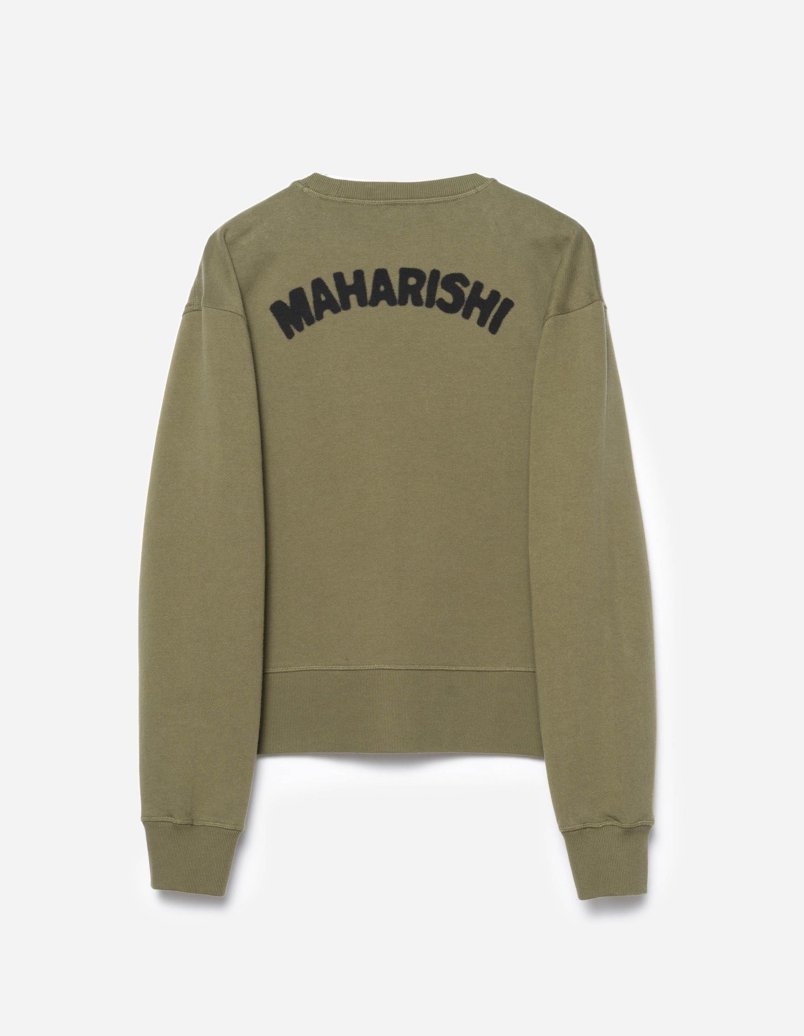 7124 Almighty Vintage Crew Sweat Olive OG-107F