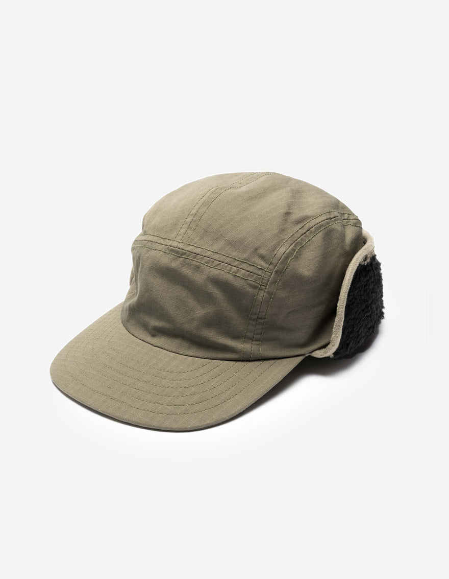 7129 Cold Weather 5 Panel Cap Olive