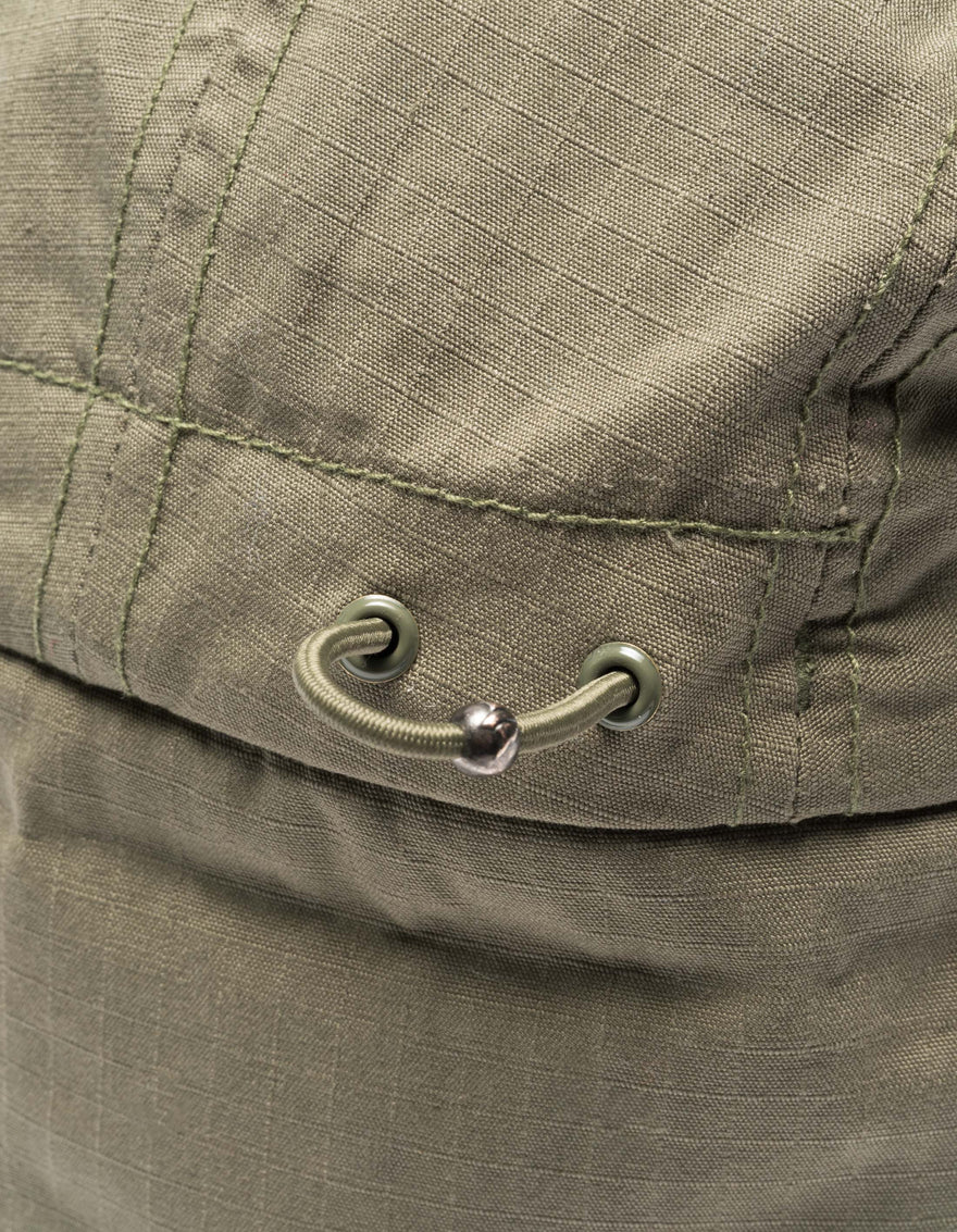 7129 Cold Weather 5 Panel Cap Olive