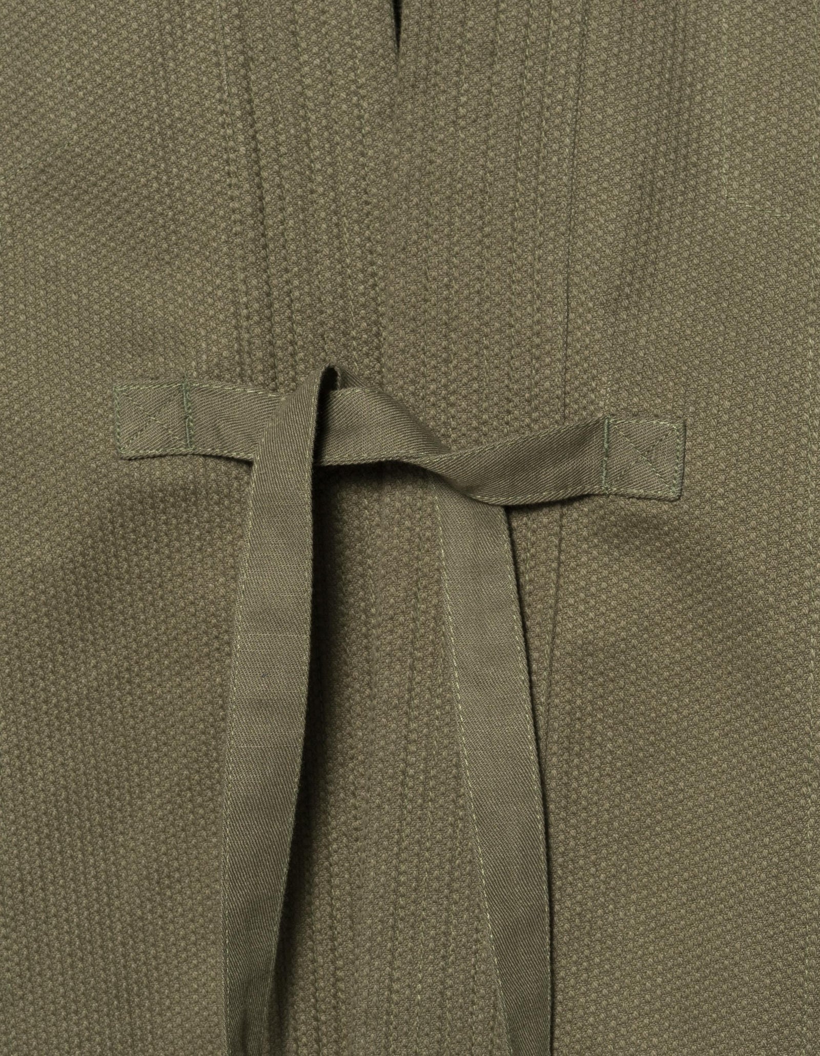 7133 Hemp Hanten Trucker Jacket Olive OG-107F