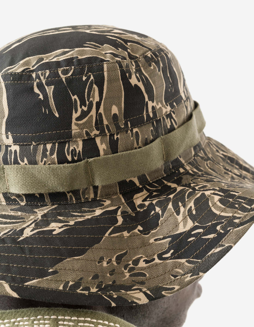 7145 Hemp Boonie Hat Mint Gold