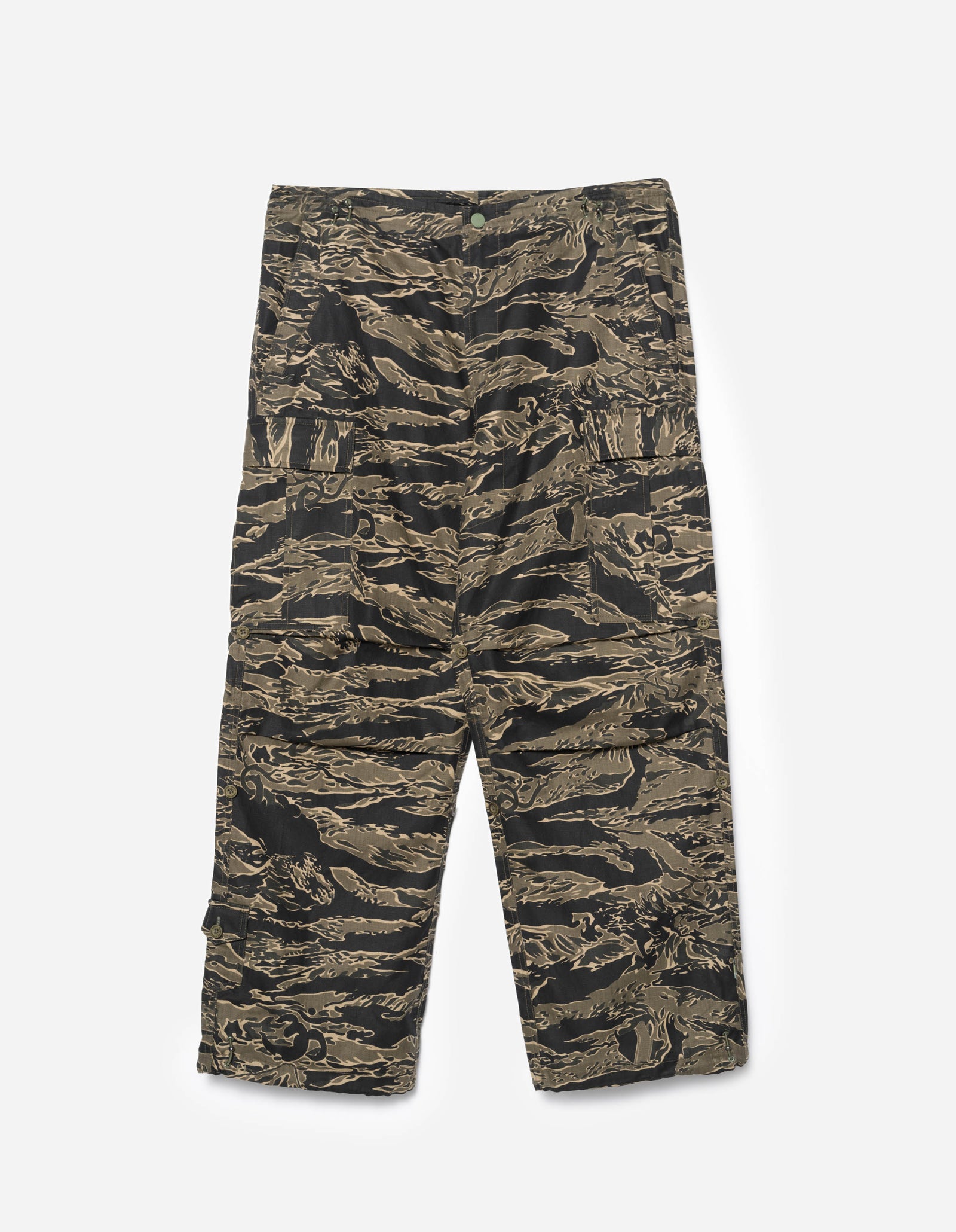 7146 Bonsai Tigerstripe Loose Snopants Mint Gold