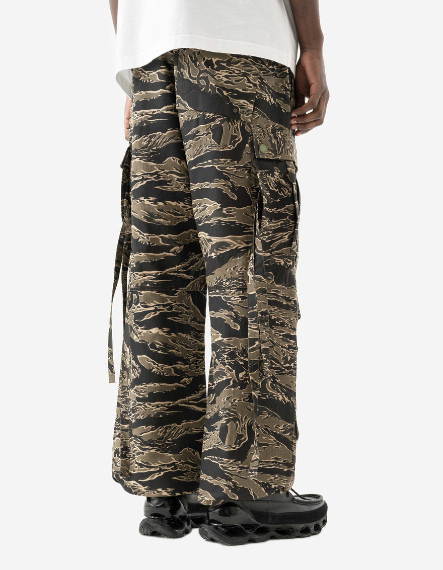 7146 Bonsai Tigerstripe Loose Snopants Mint Gold