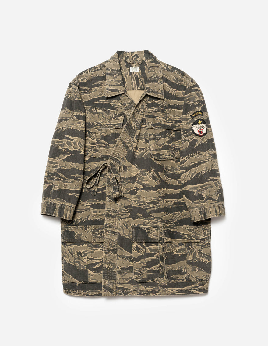 7148 Modified Jungle Shirt Mint Gold