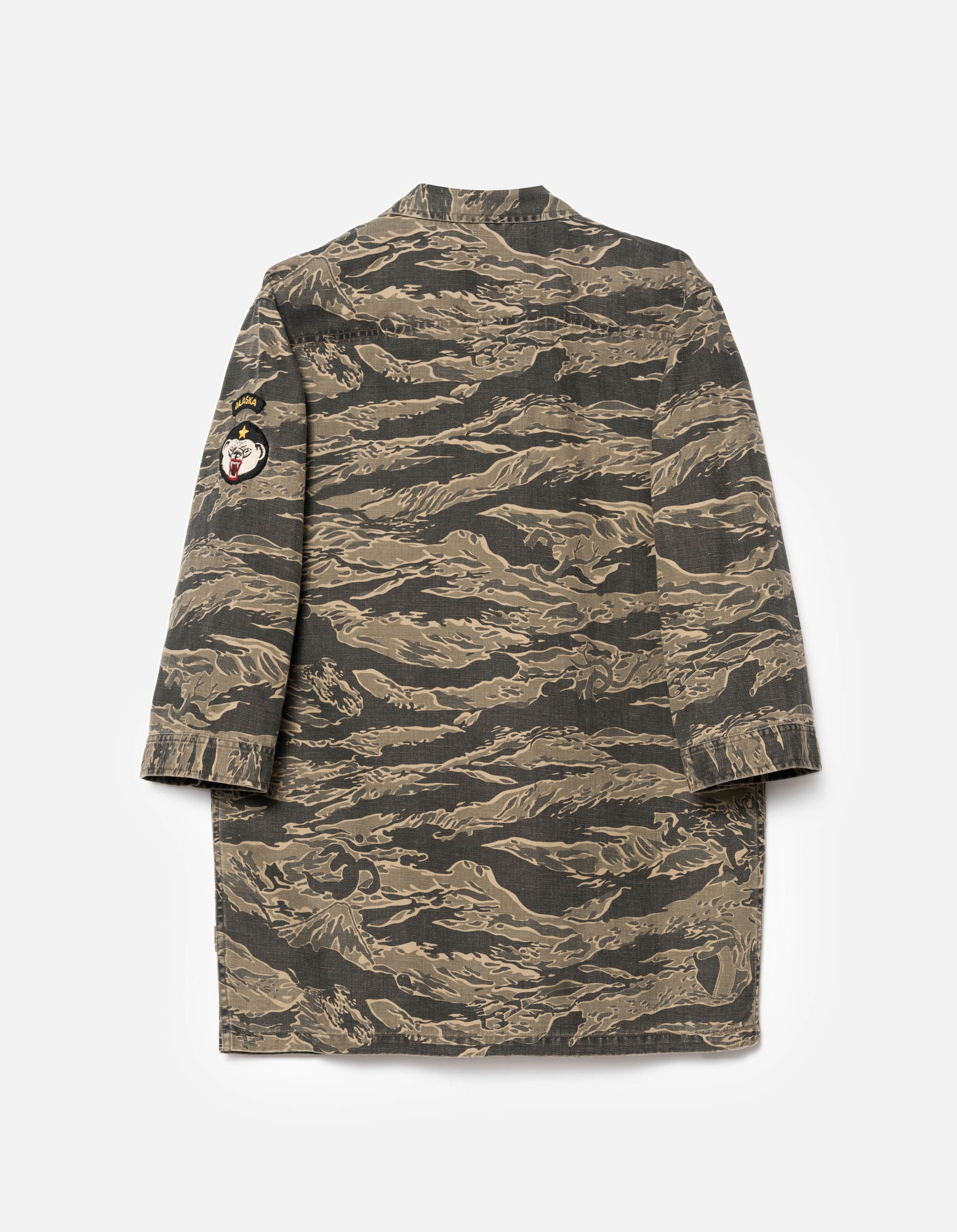 7148 Modified Jungle Shirt Mint Gold