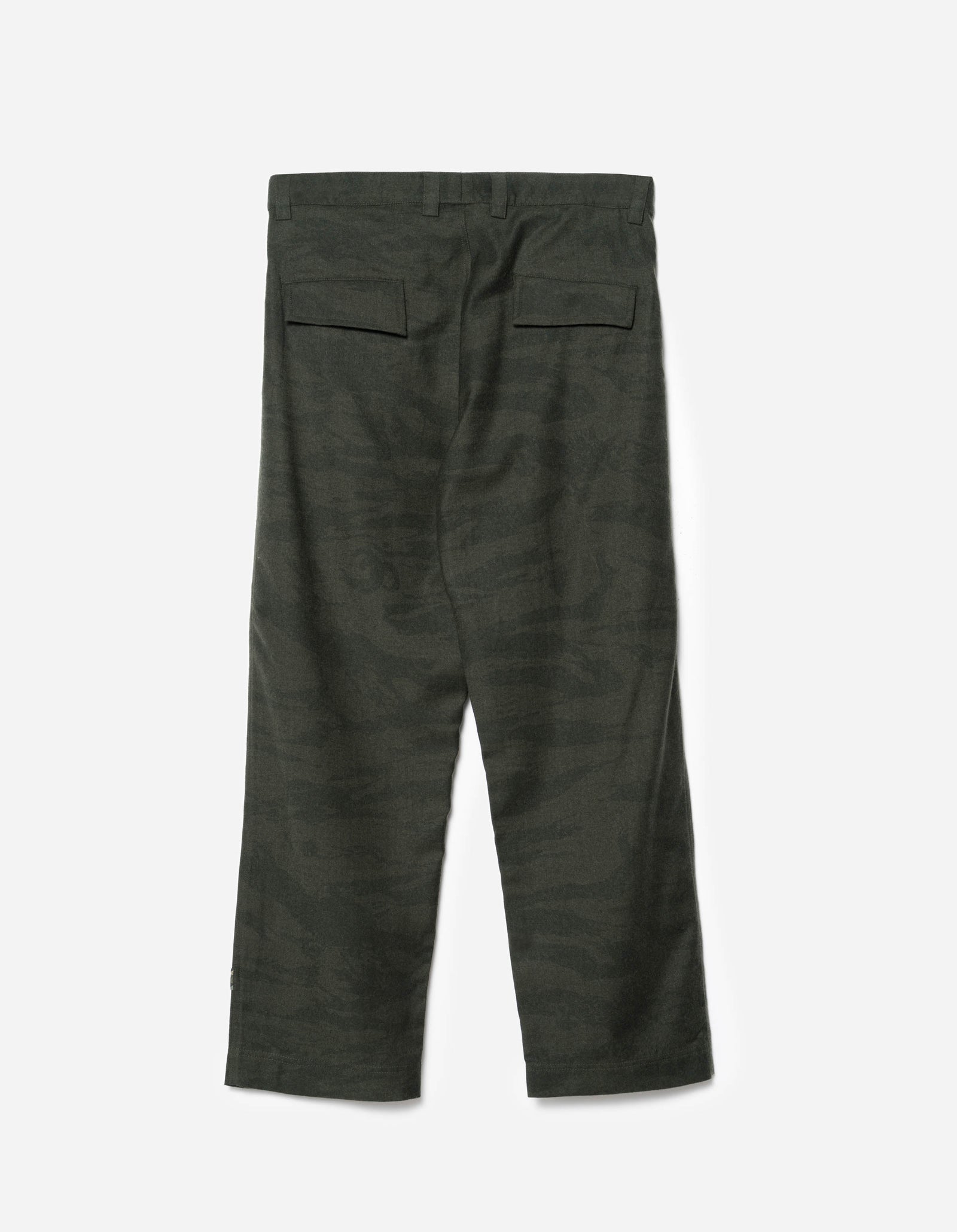 7150 Loose Wool Chino Dark Olive