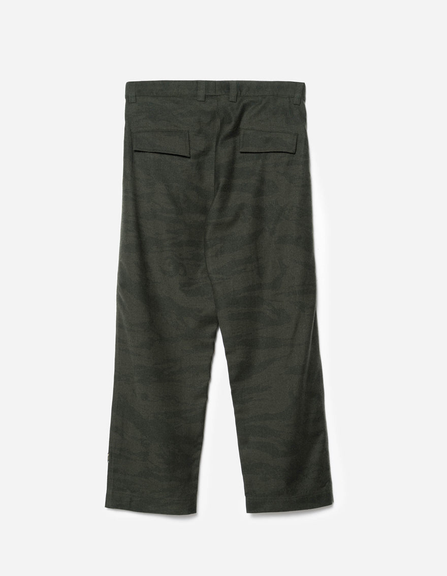 7150 Loose Wool Chino Dark Olive