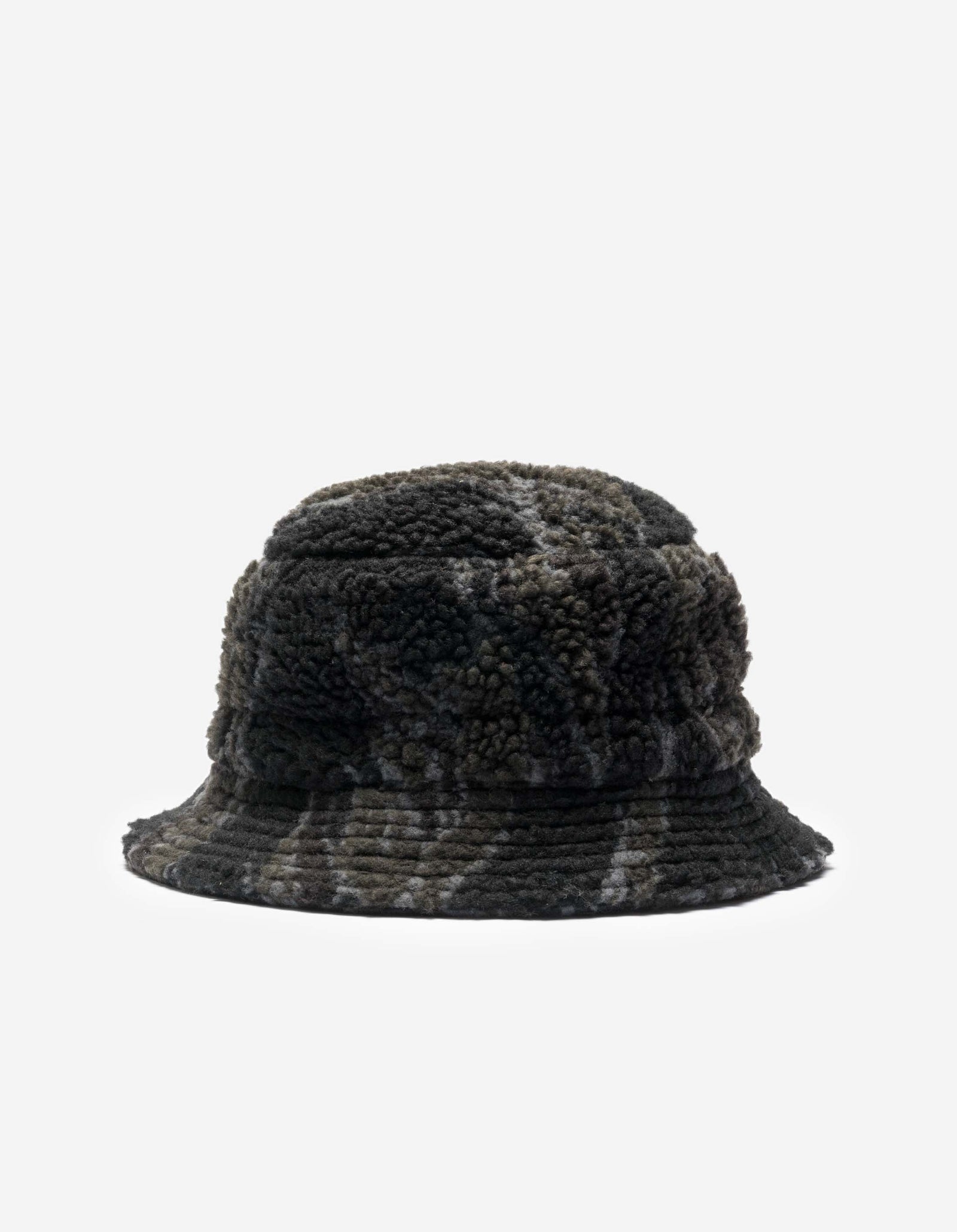 7152 Bonsai Tigerstripe Fleece Bucket Hat Subdued Night
