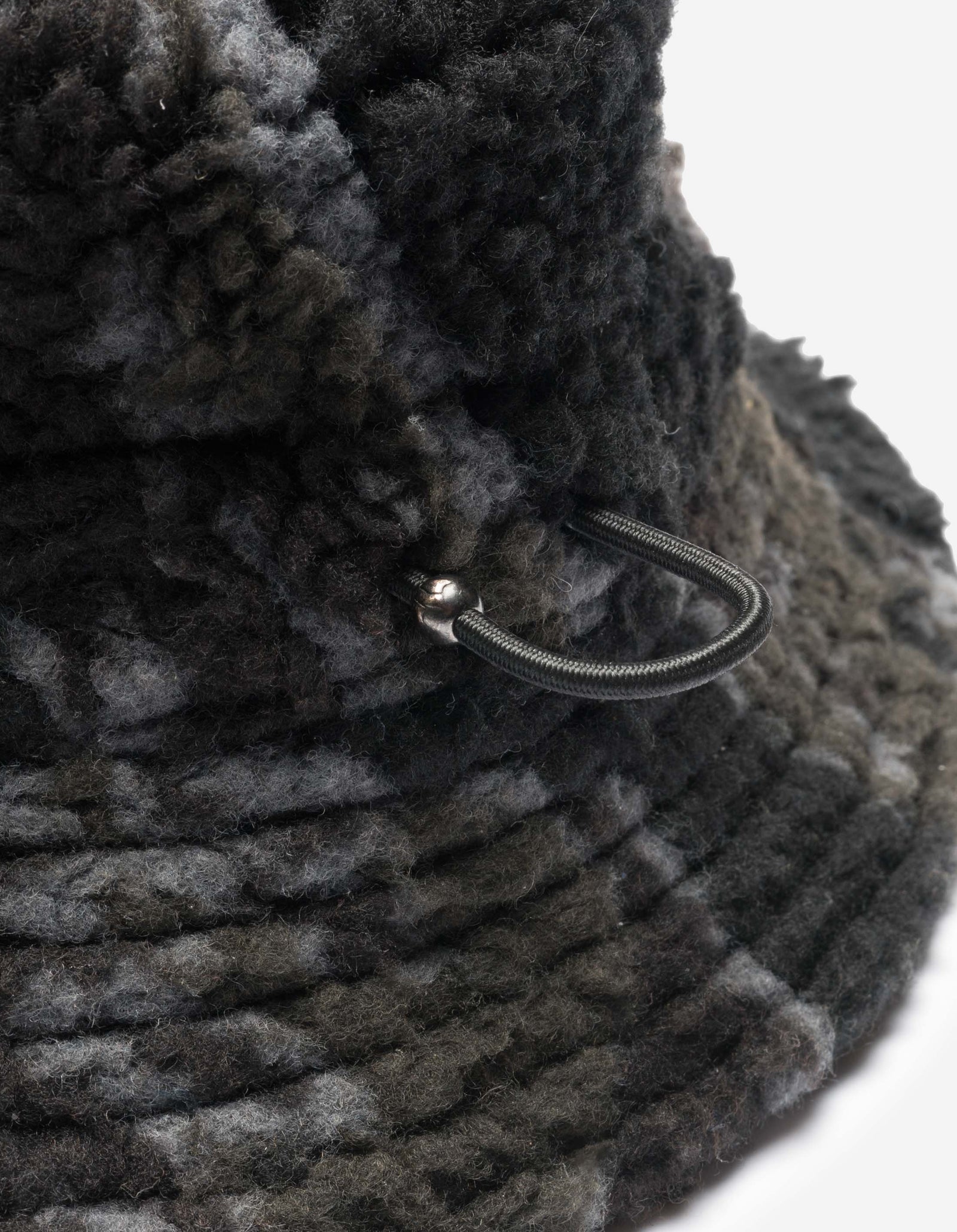 7152 Bonsai Tigerstripe Fleece Bucket Hat Subdued Night