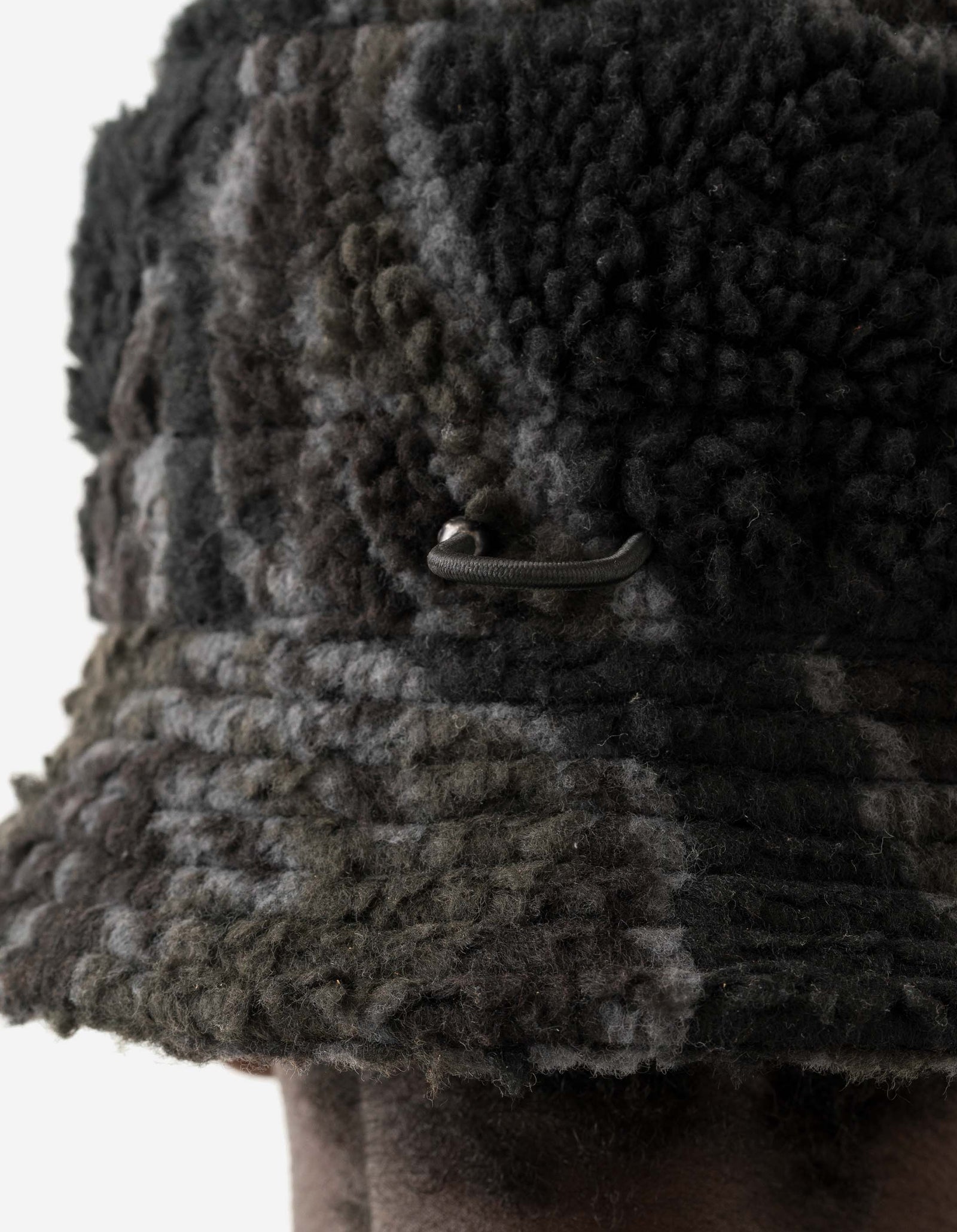 7152 Bonsai Tigerstripe Fleece Bucket Hat Subdued Night