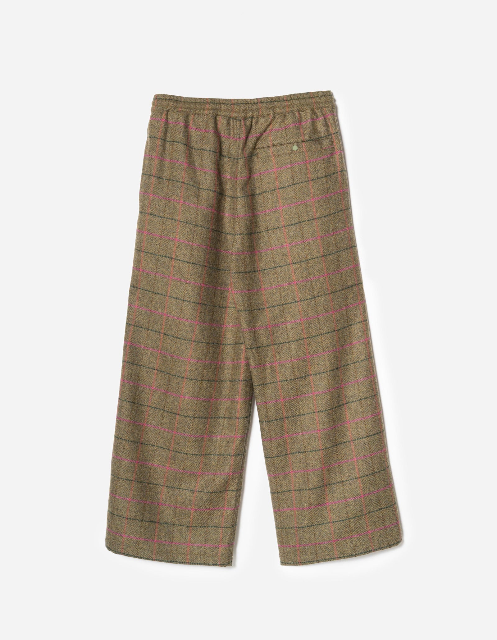 7159 Wool Hakama Track Pants Olive