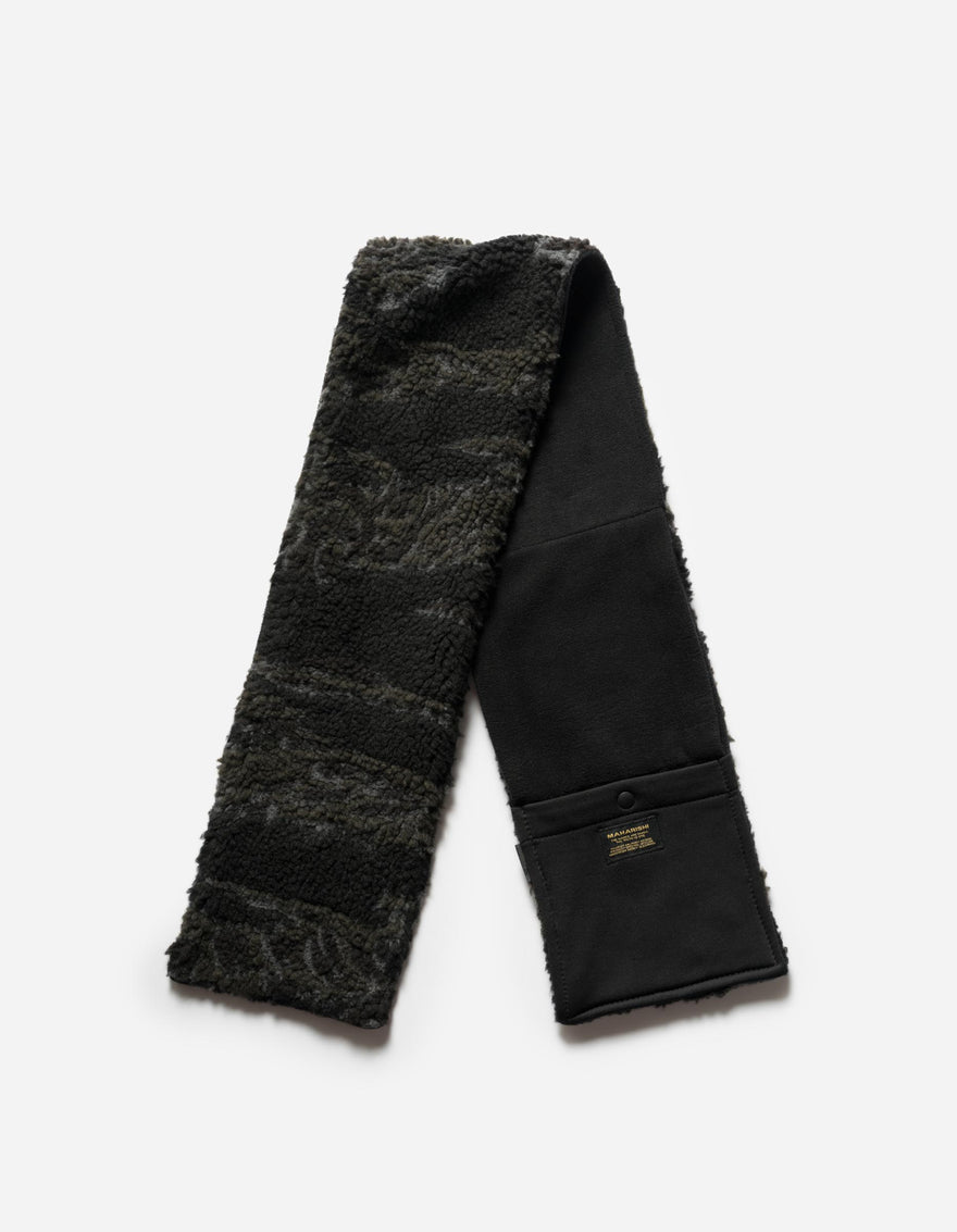 7160 Bonsai Tigerstripe Scarf Subdued Night