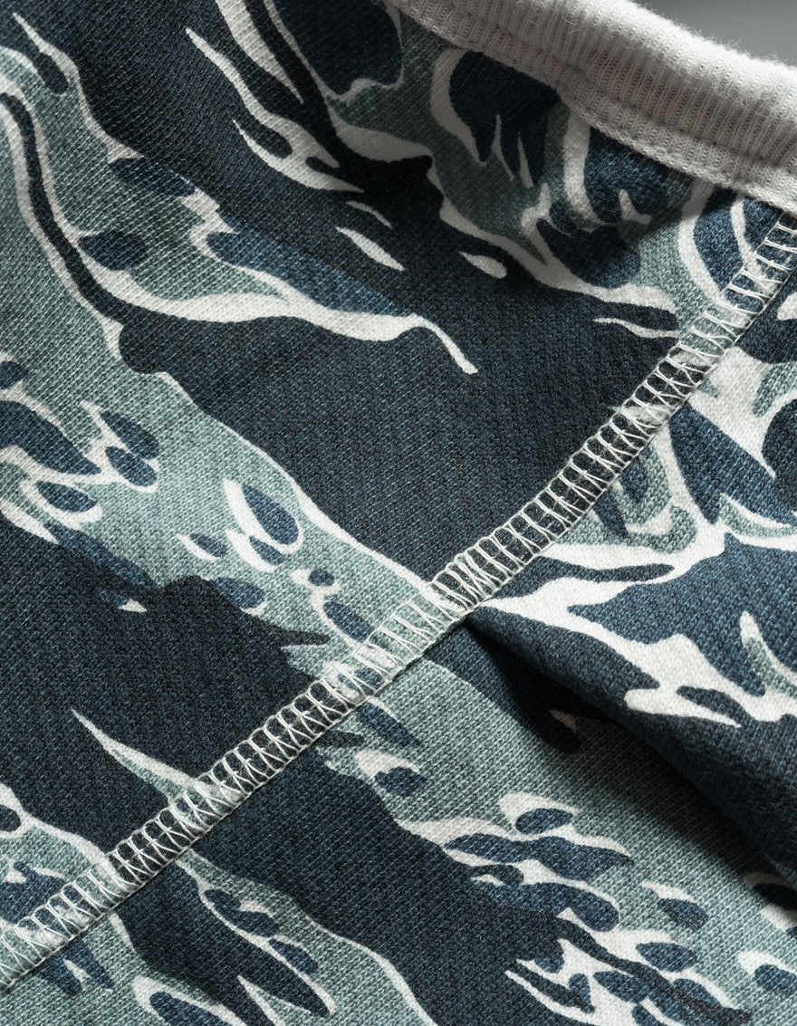 7163 Tigerstripe Barbute Balaclava Arctic