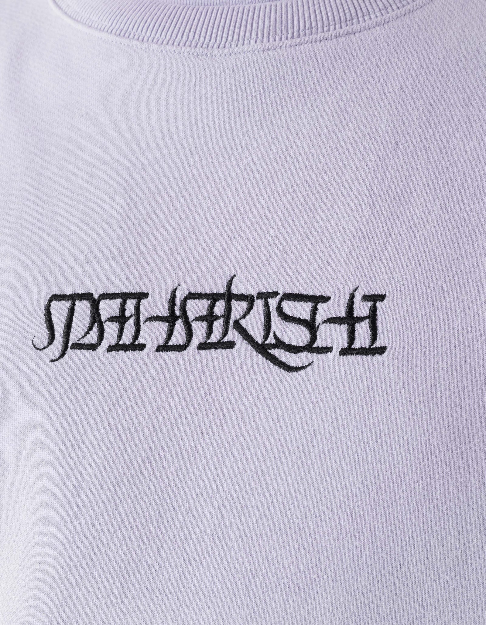 7549 Maha Script Crew Sweat Lavender