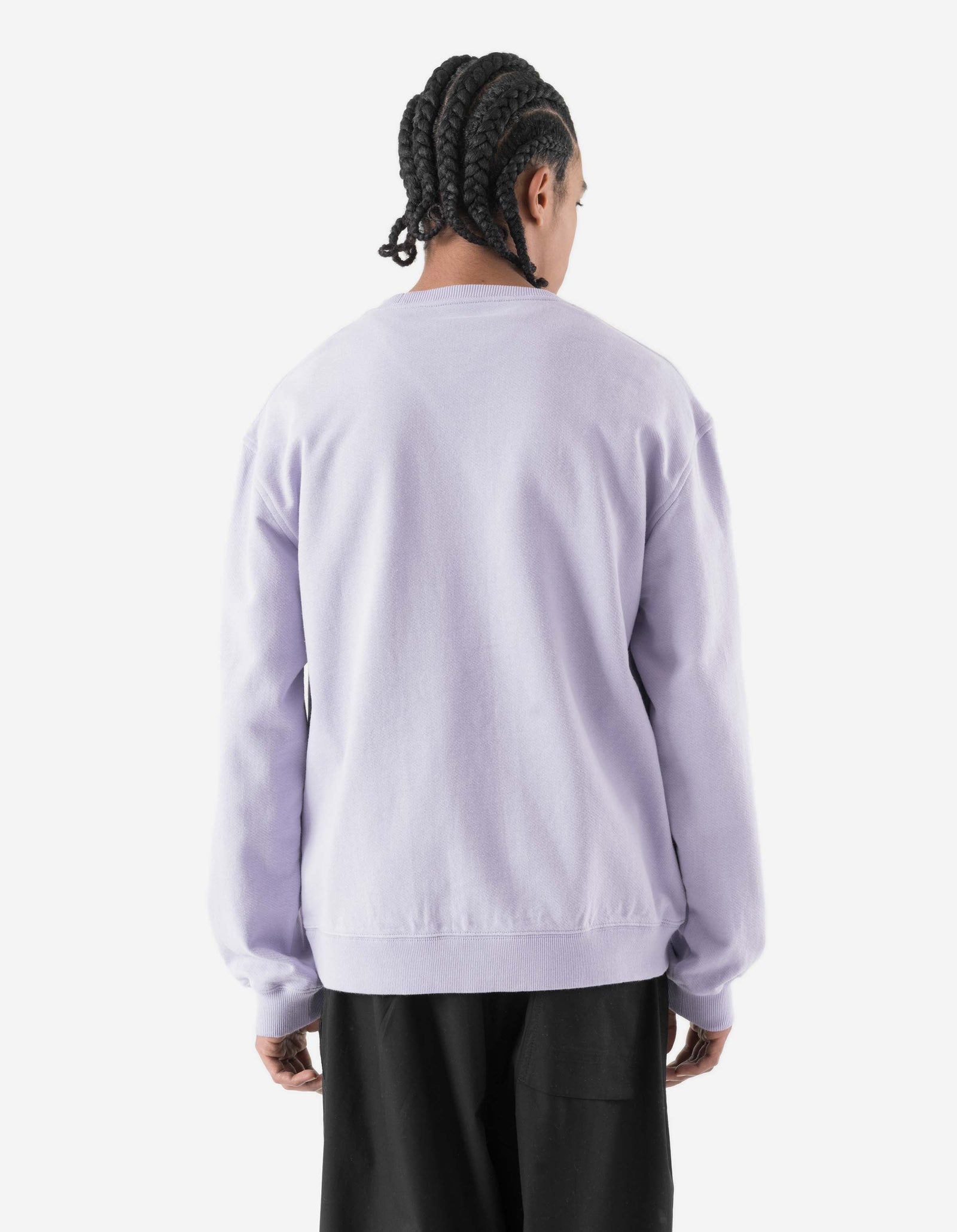 7549 Maha Script Crew Sweat Lavender