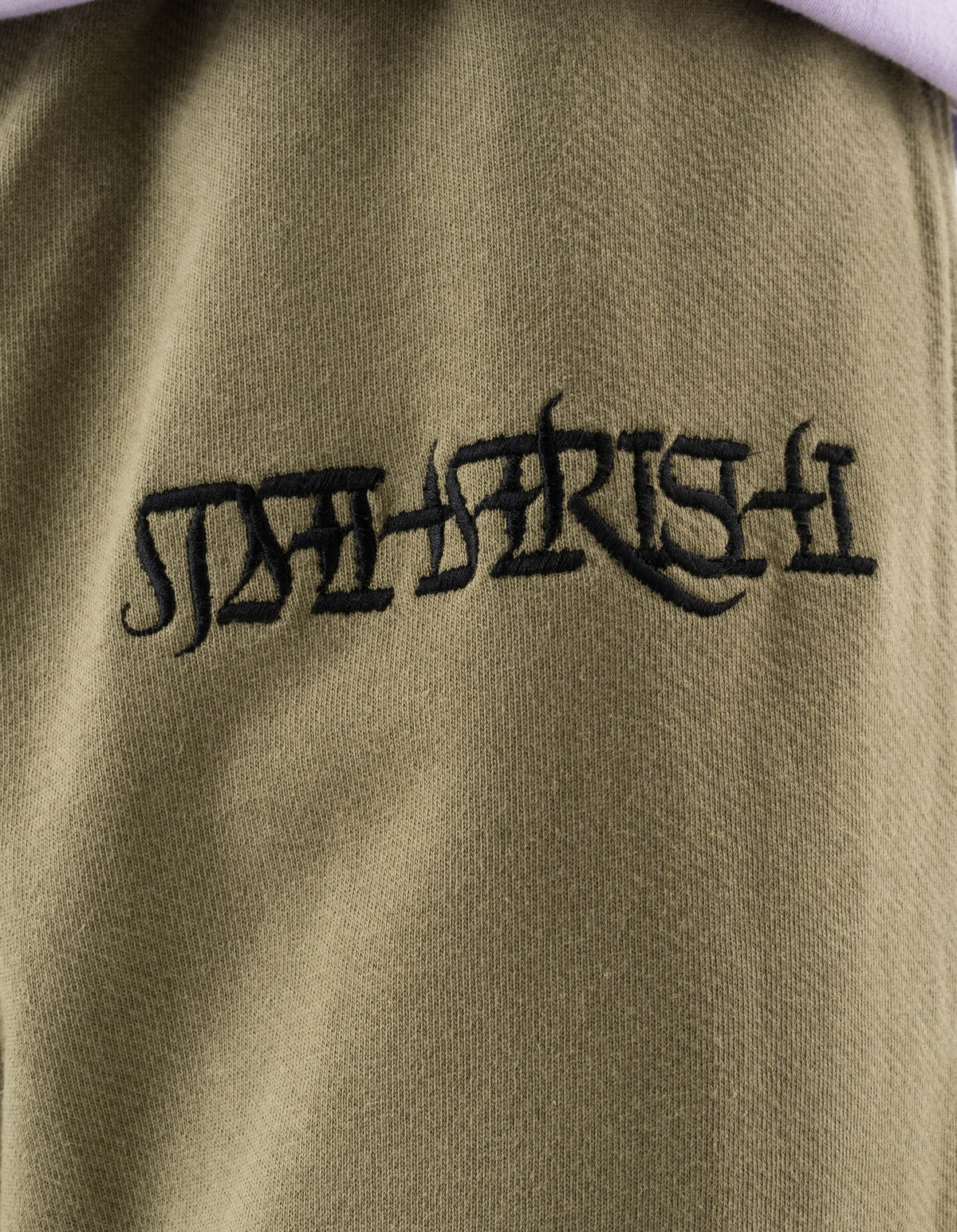 7550 Maha Script Sweatpants Olive OG-107F