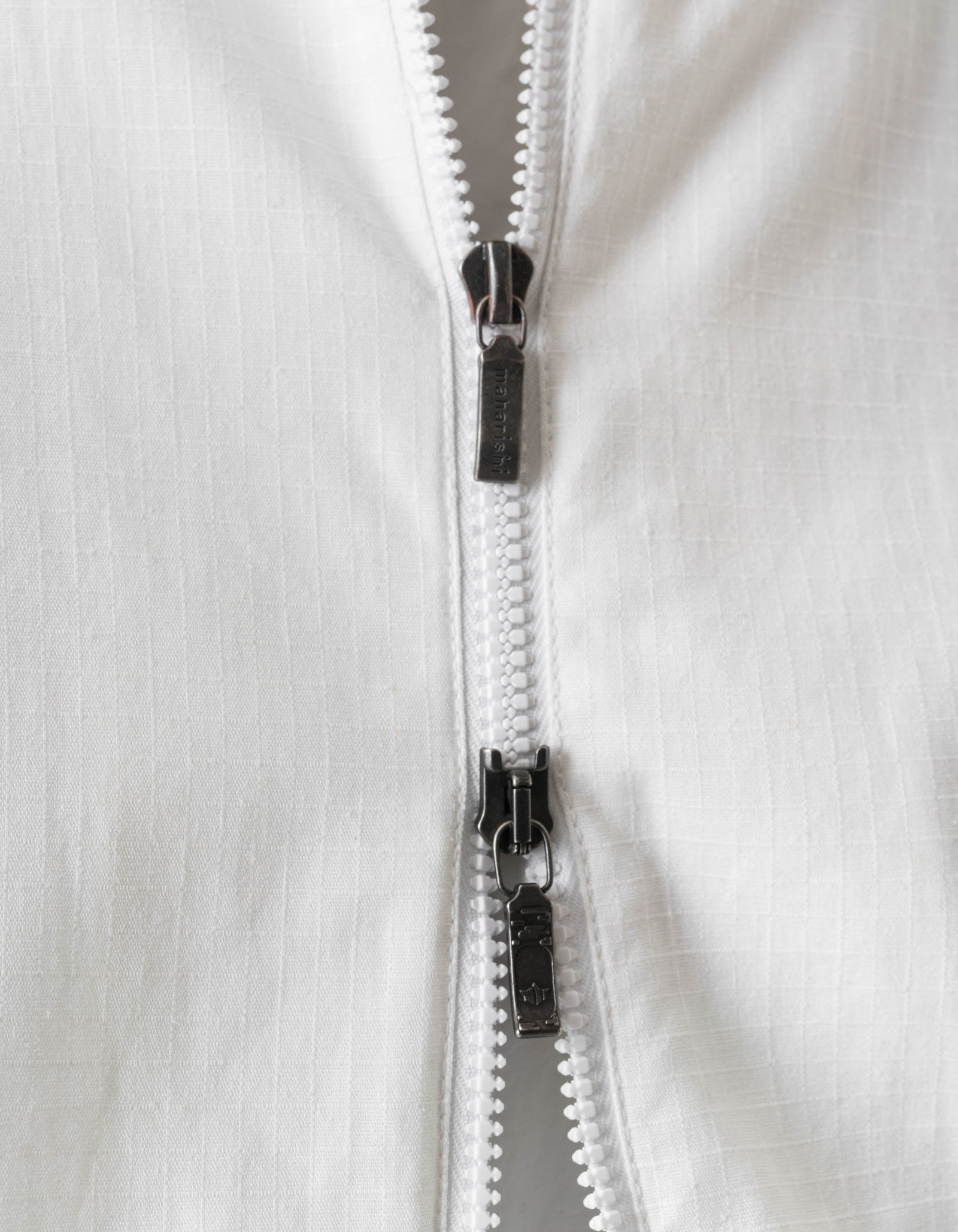 7566 Hemp Ripstop Track Jacket White