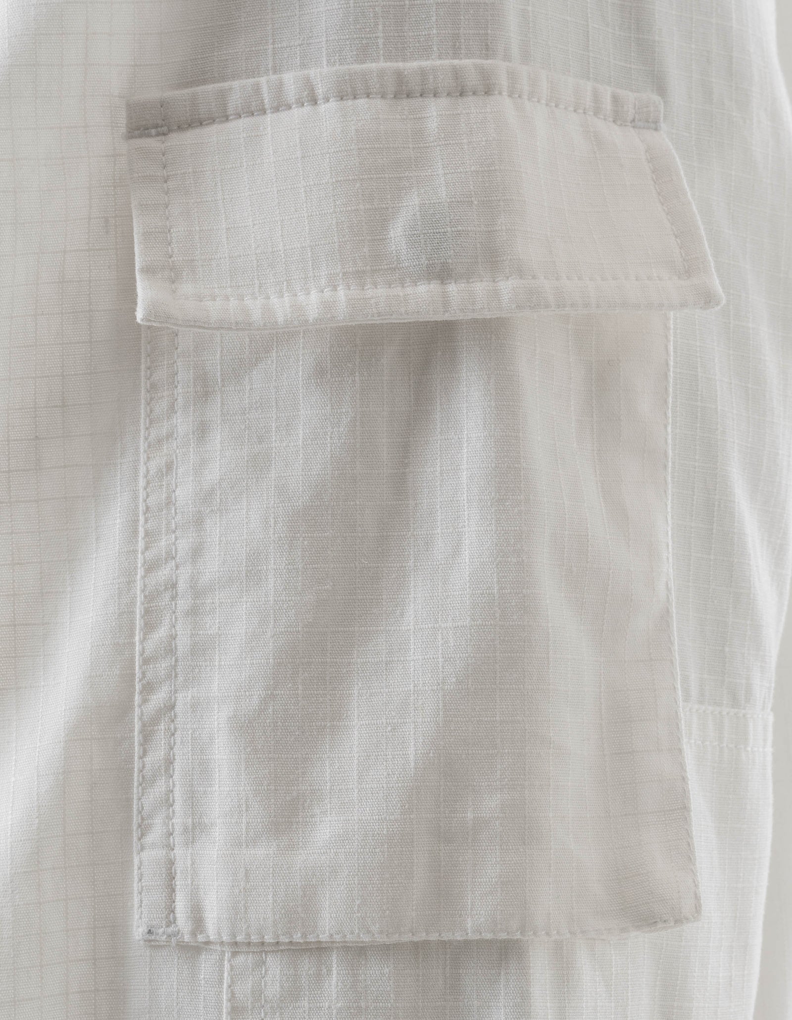 7566 Hemp Ripstop Track Jacket White