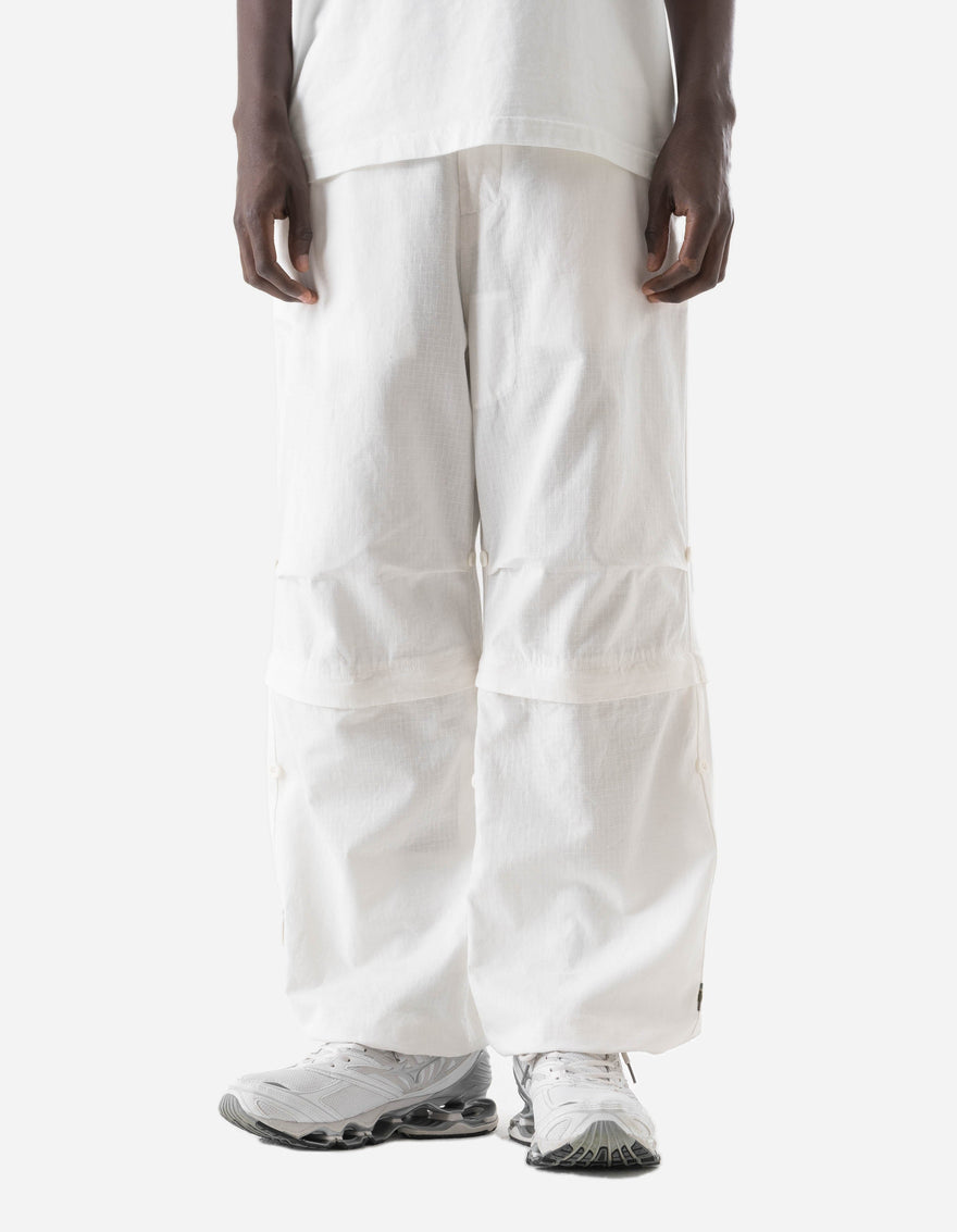 7570 Zip-Off Hemp Ripstop Snopants White
