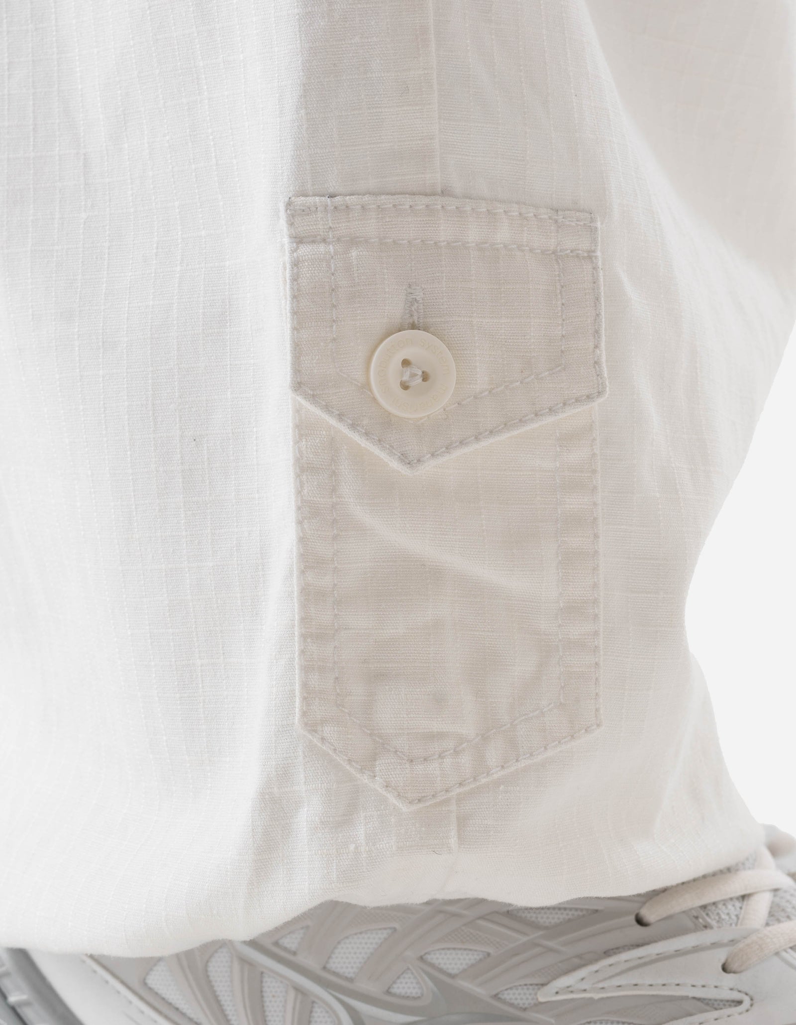 7570 Zip-Off Hemp Ripstop Snopants White