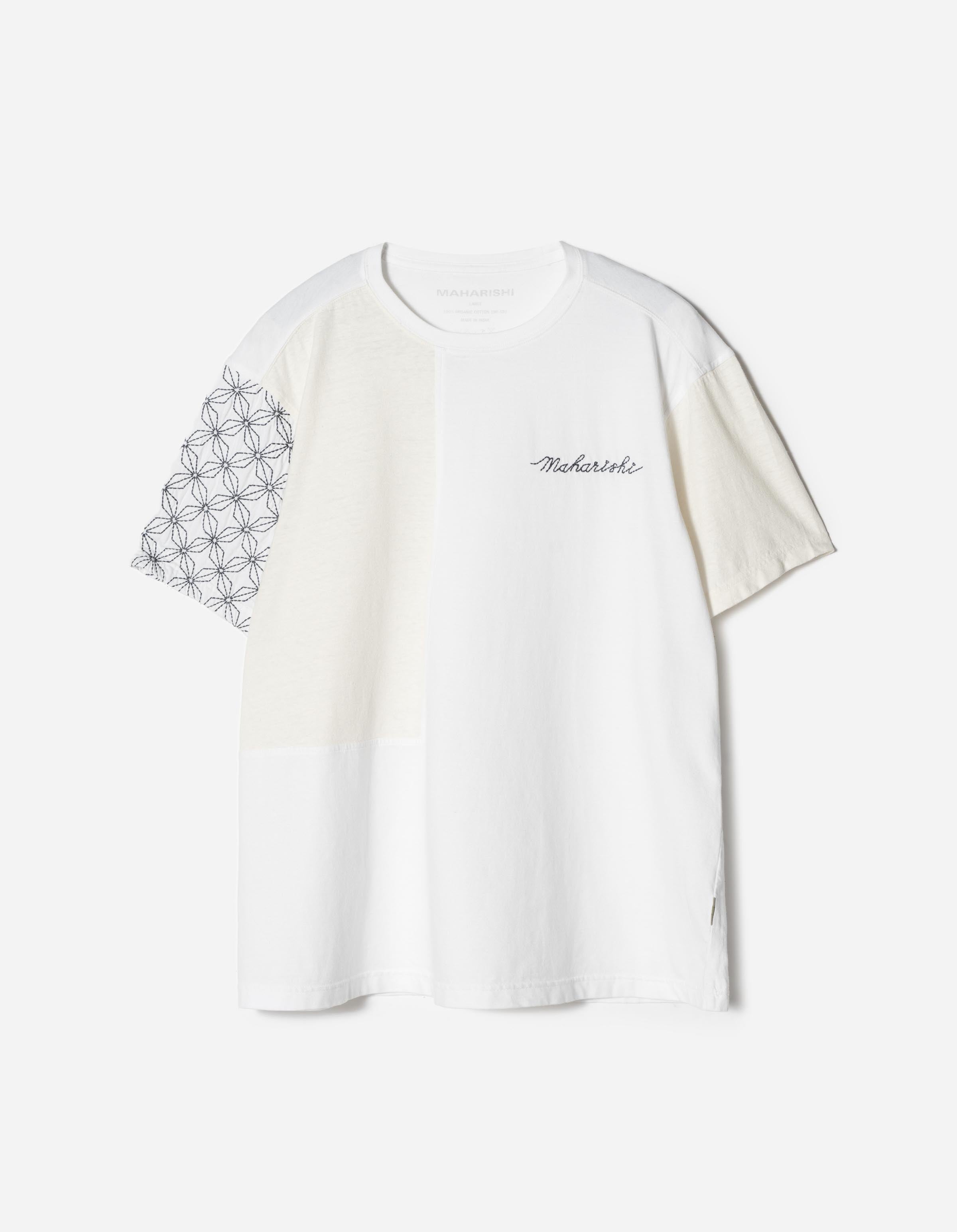 7586 Sashiko S/S T-Shirt White – Maharishi