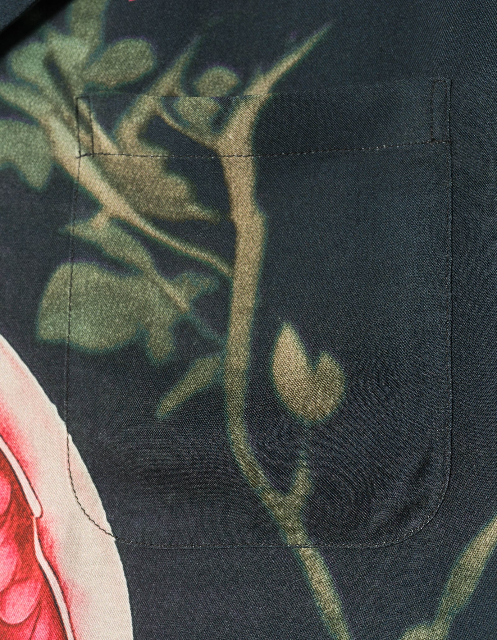 7594 Orchid Mantis Camp Collar Shirt Navy