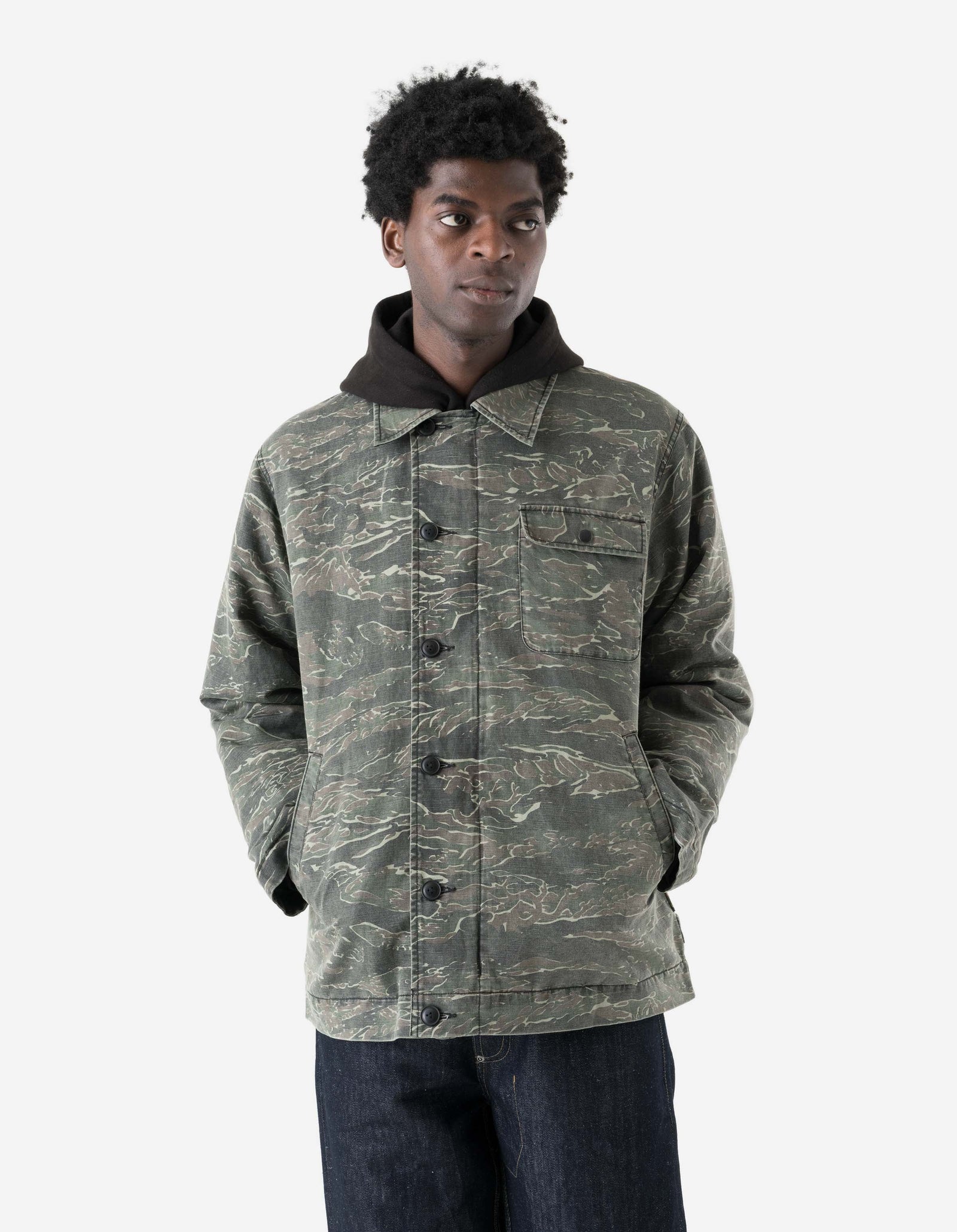 7692 A2 Deck Jacket Jungle