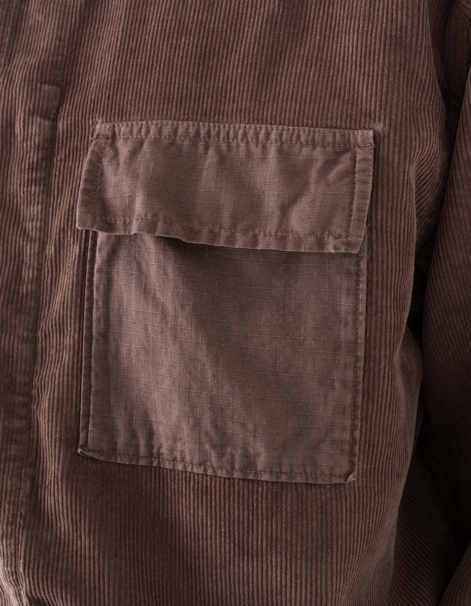 7708 Hemp Cord BDU Cargo Jacket Earth Brown