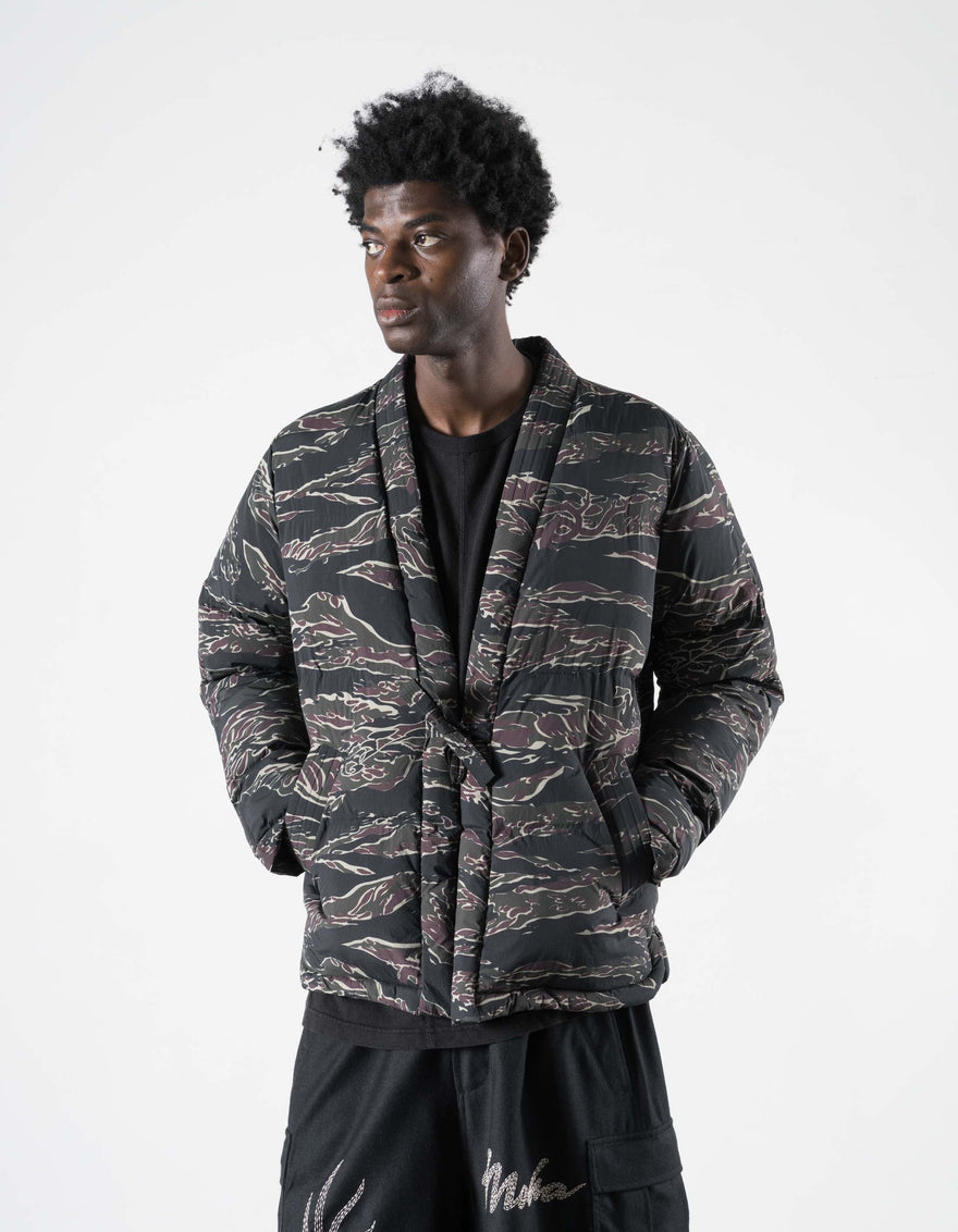 7796 Camo Hanten Kimono Puffer Jungle