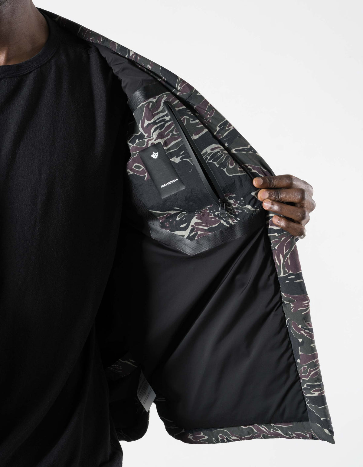 7796 Camo Hanten Kimono Puffer Jungle