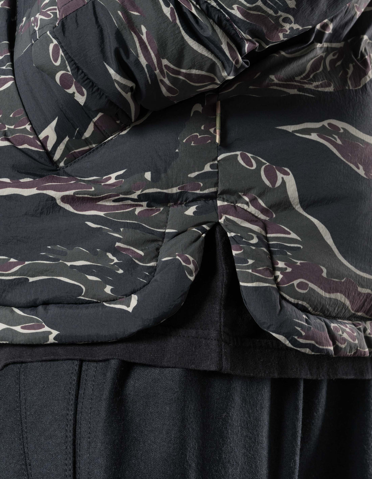 7796 Camo Hanten Kimono Puffer Jungle